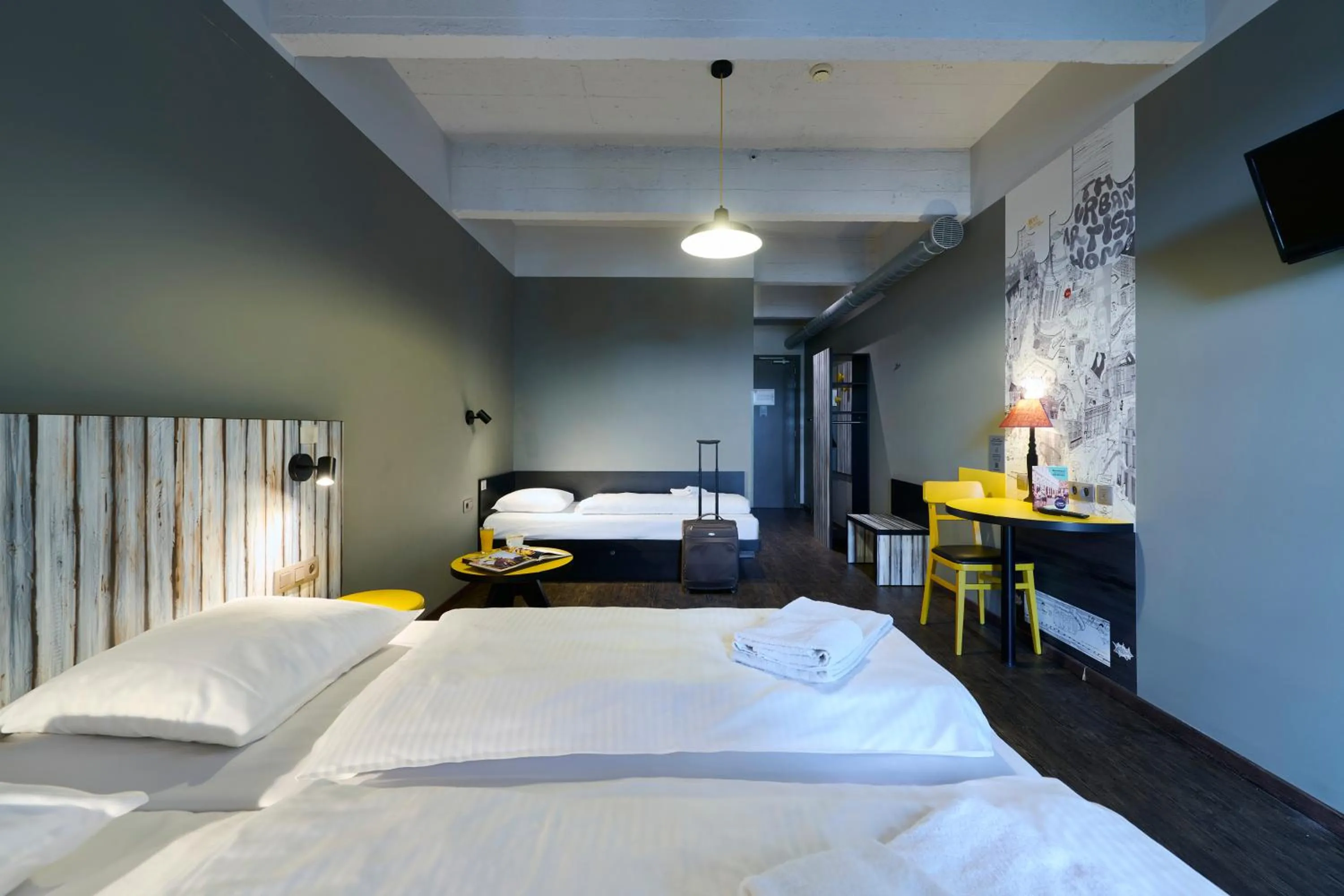 Bedroom, Bed in MEININGER Hotels Bruxelles City Center