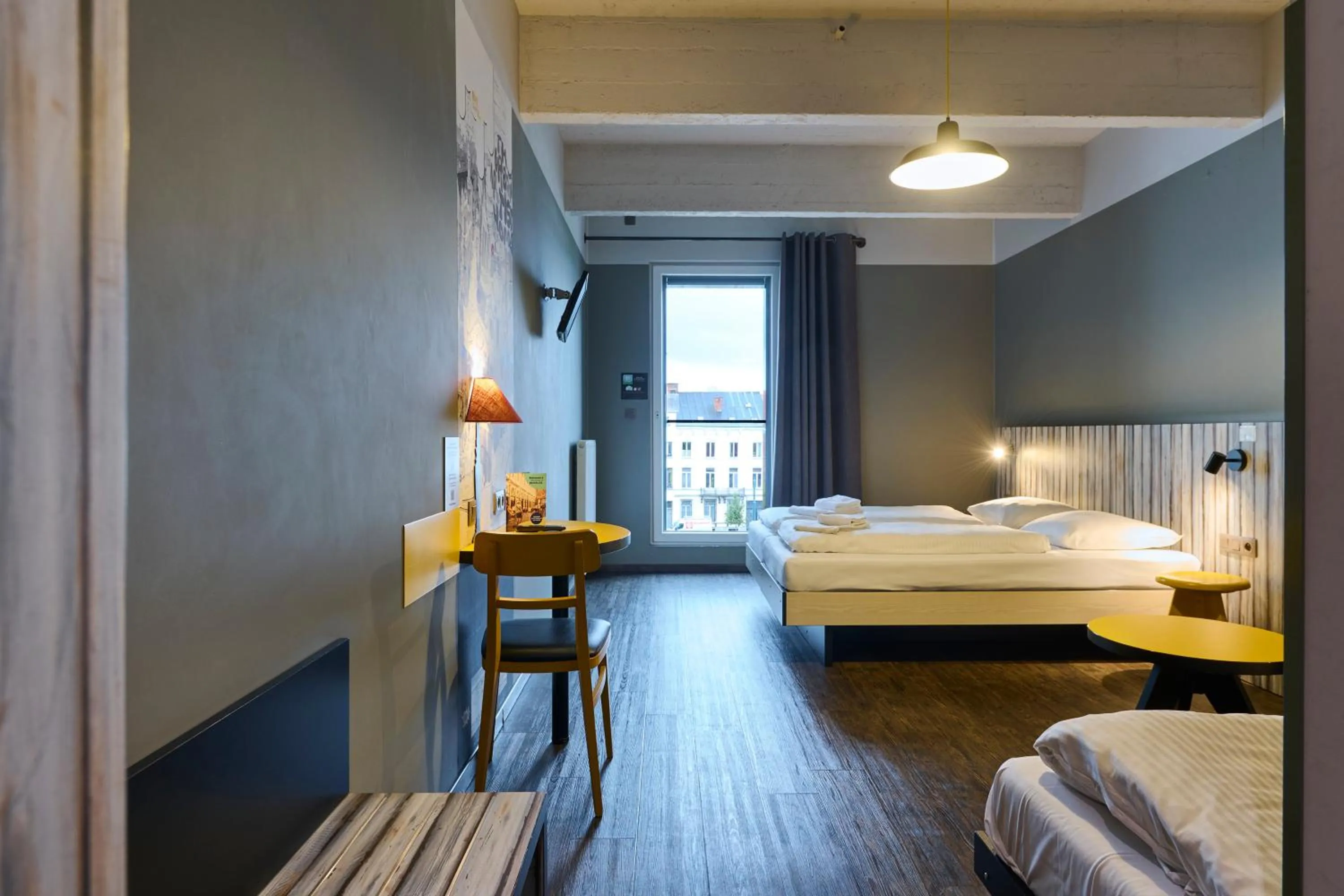 Bedroom, Bed in MEININGER Hotels Bruxelles City Center