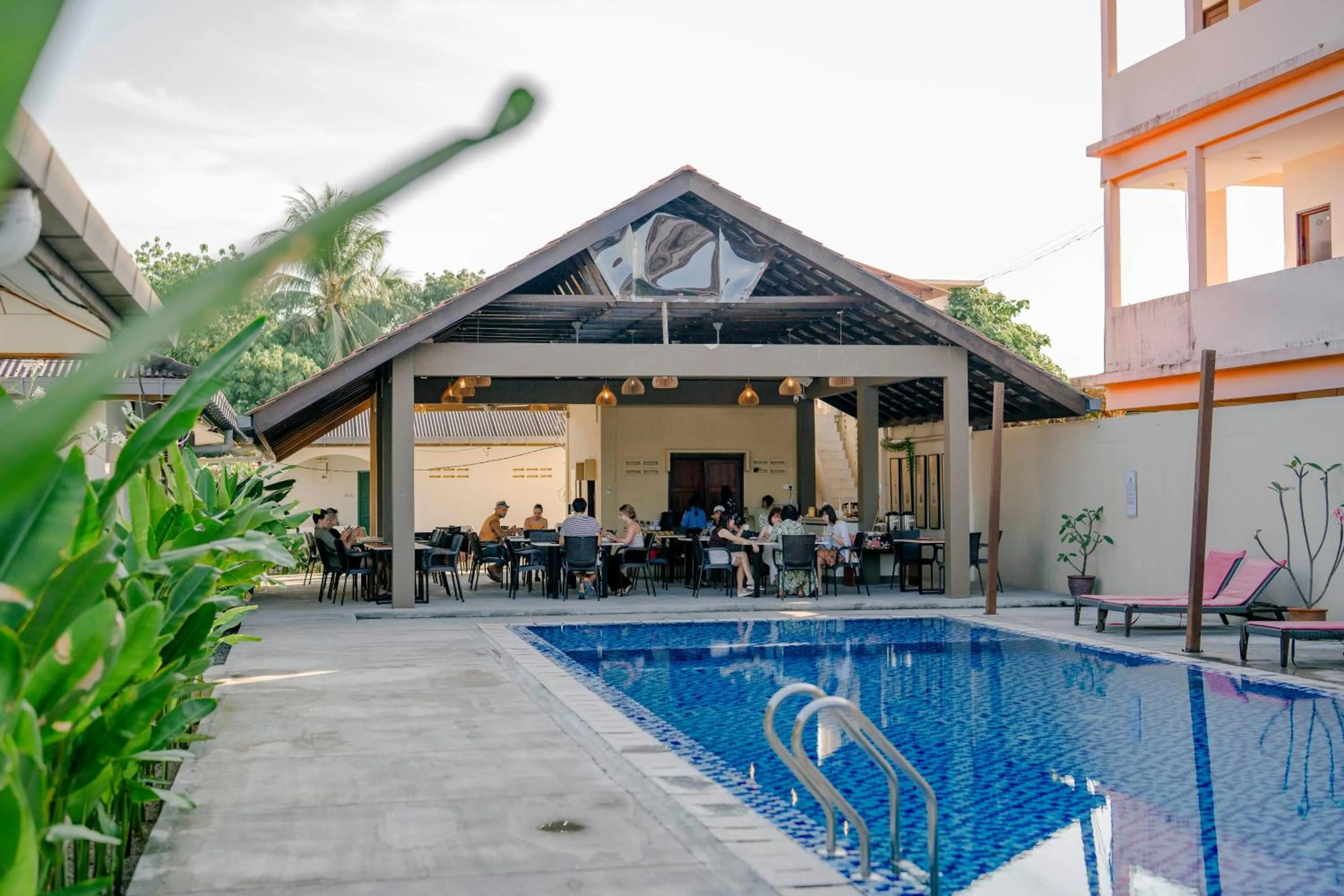 Pool view in Telaga Village Resort