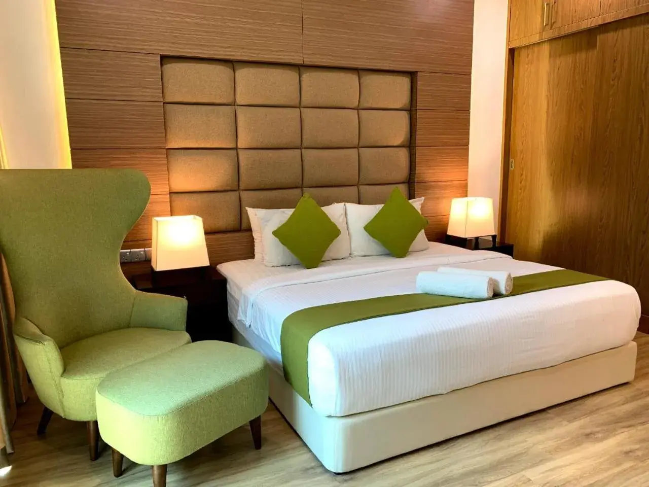 Bed in SANDY GARDEN RESORT LANGKAWI Bed in SANDY GARDEN RESORT LANGKAWI