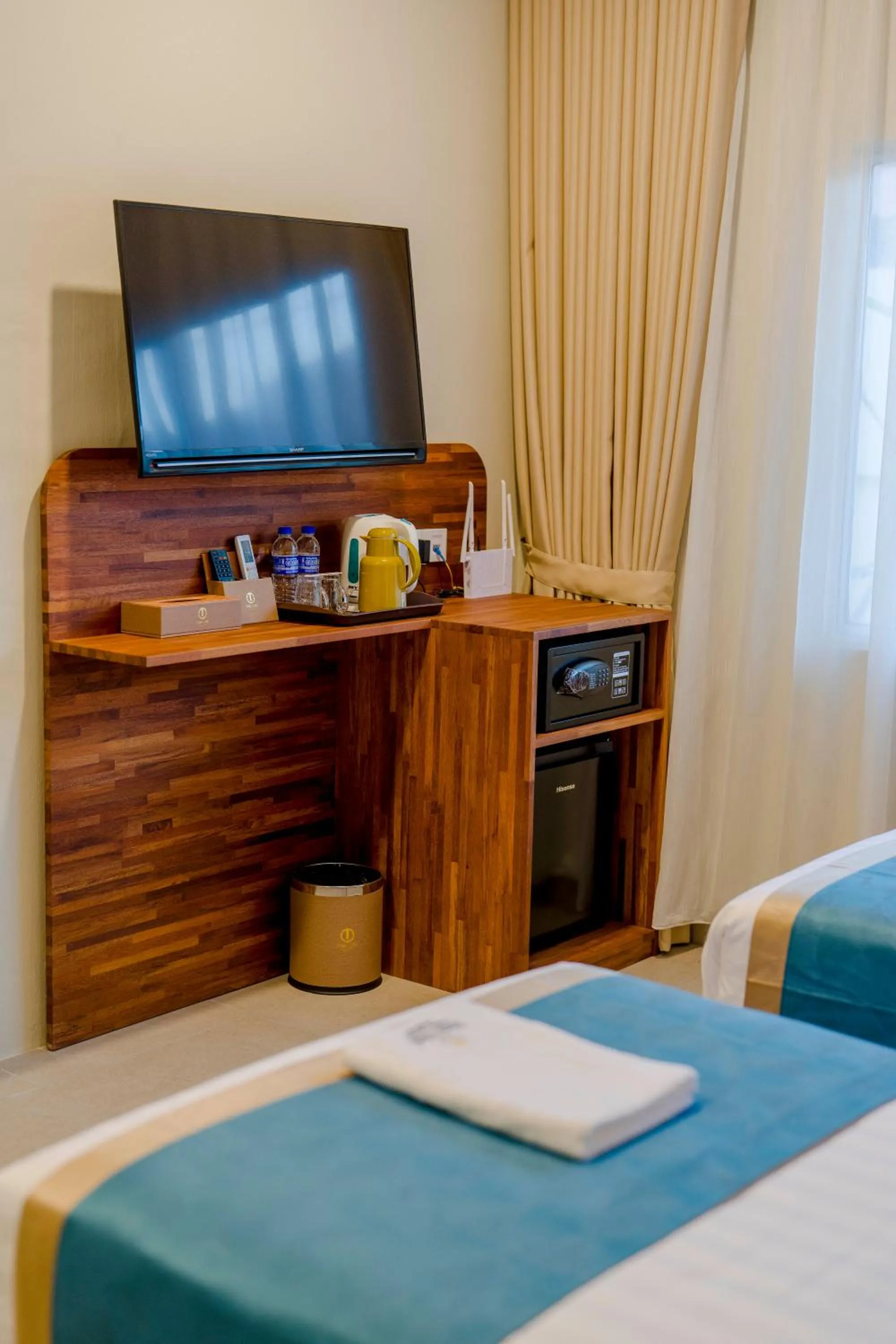 TV and multimedia, Bed in Telaga Village Resort