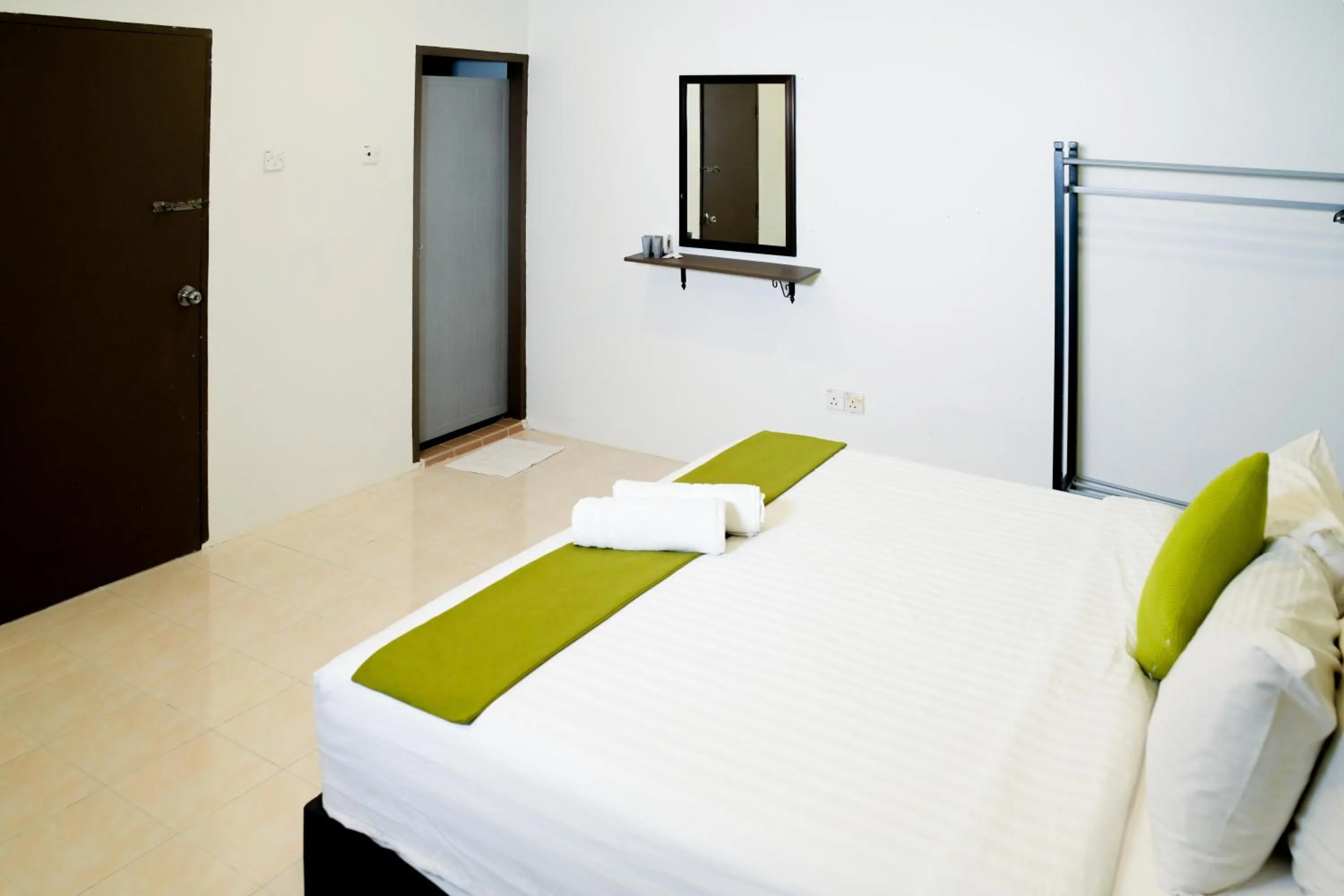 Bed in SANDY GARDEN RESORT LANGKAWI