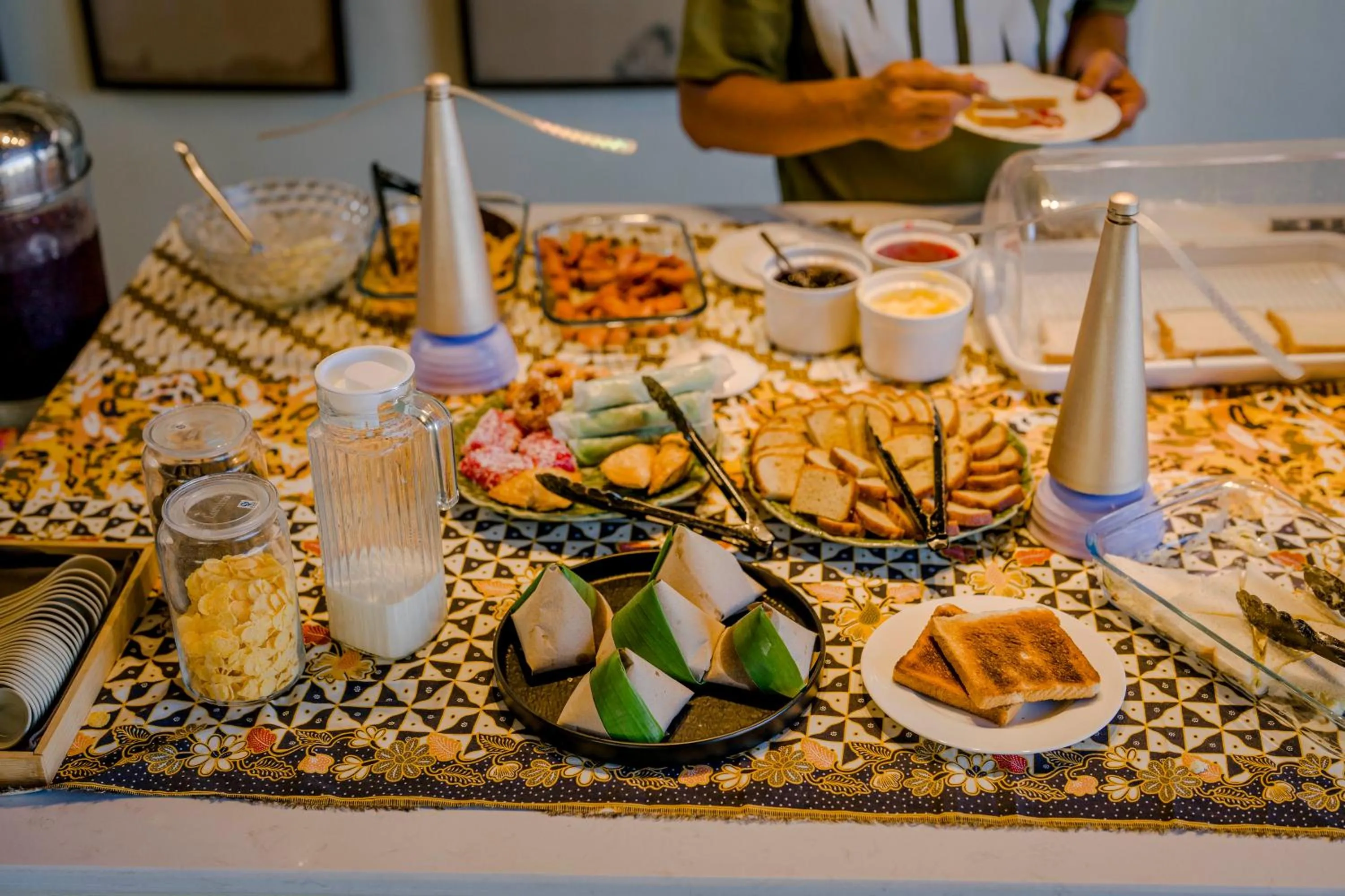 Buffet breakfast in Telaga Village Resort