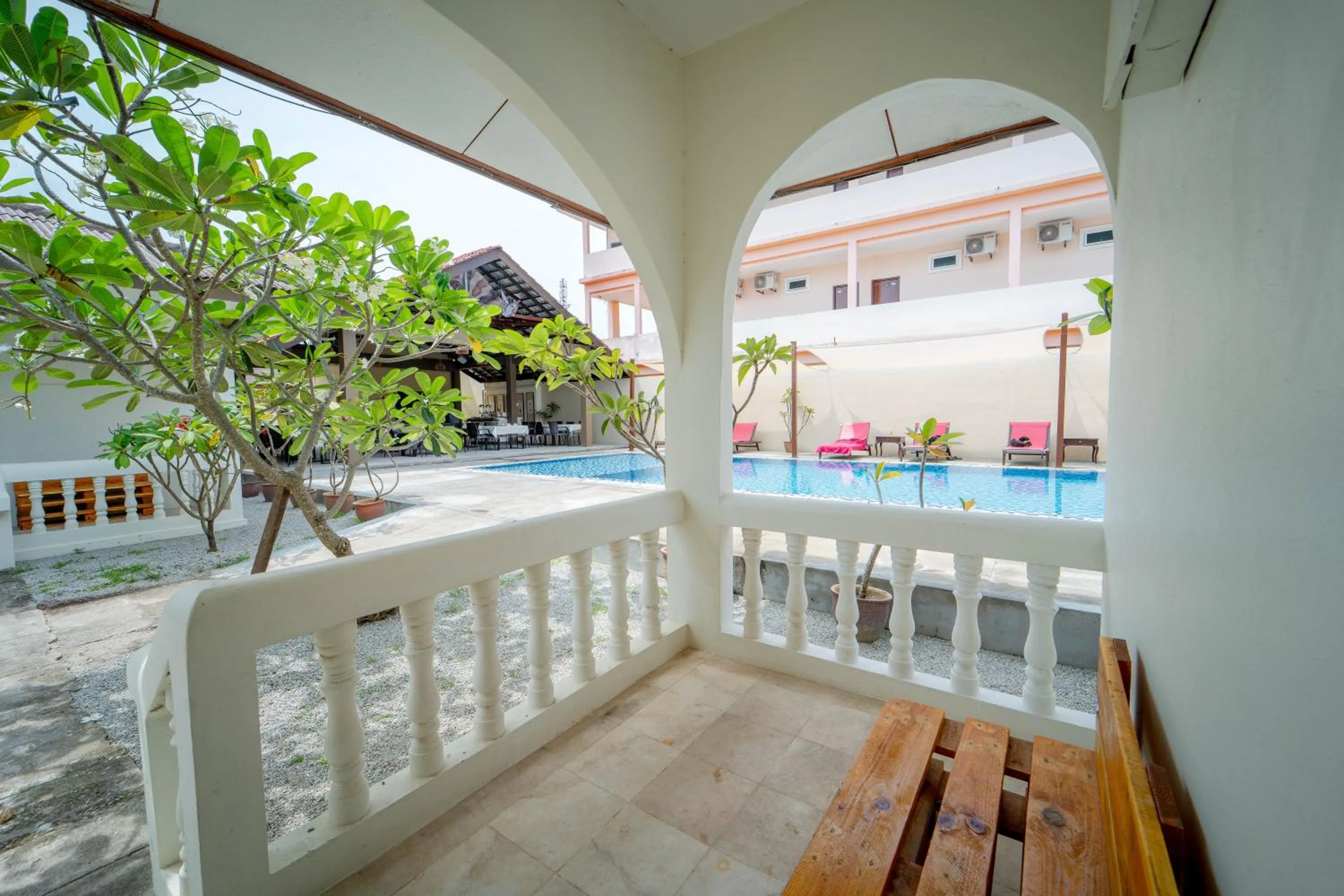 Balcony/Terrace in SANDY GARDEN RESORT LANGKAWI