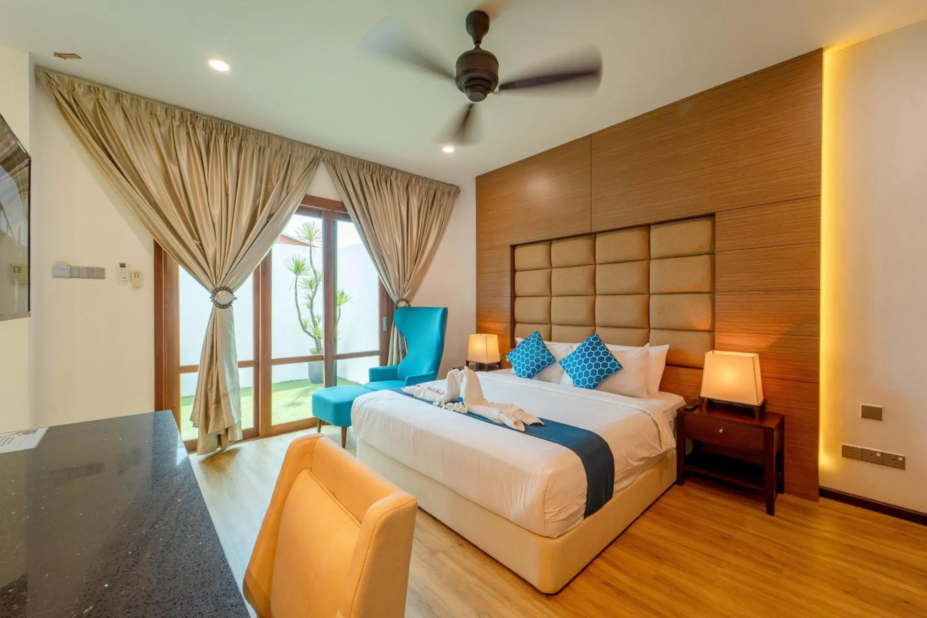 Bed in SANDY GARDEN RESORT LANGKAWI Bed in SANDY GARDEN RESORT LANGKAWI