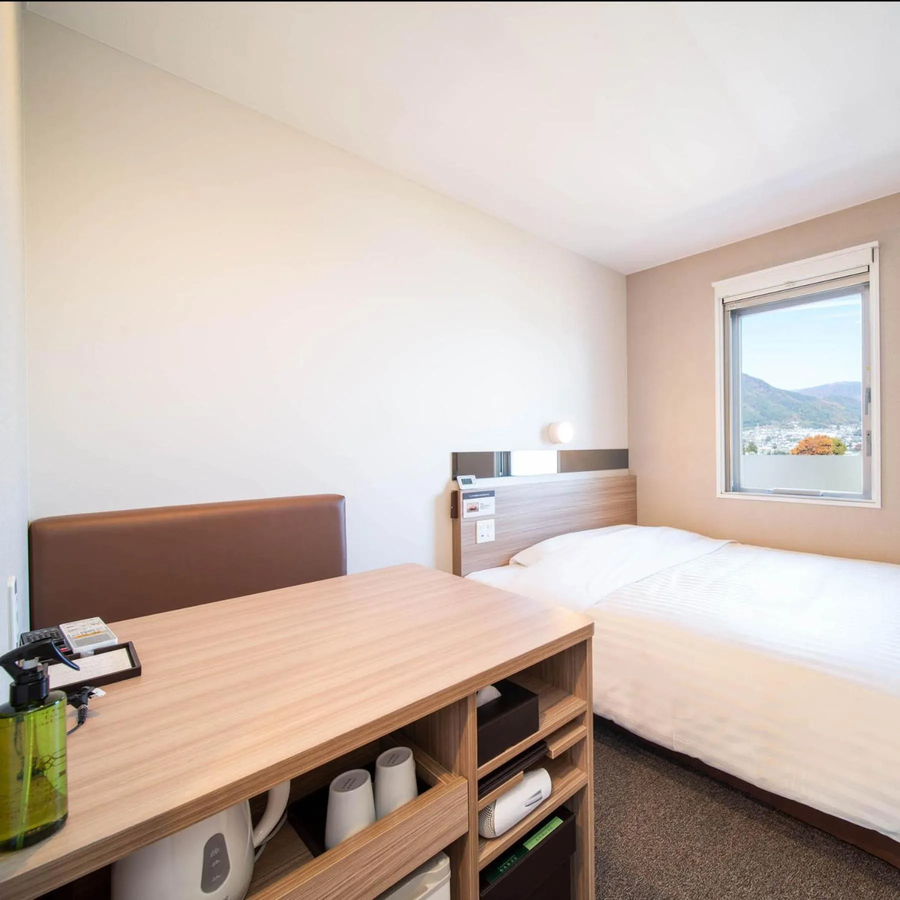 Bed in Super Hotel Nagano Iida Inter