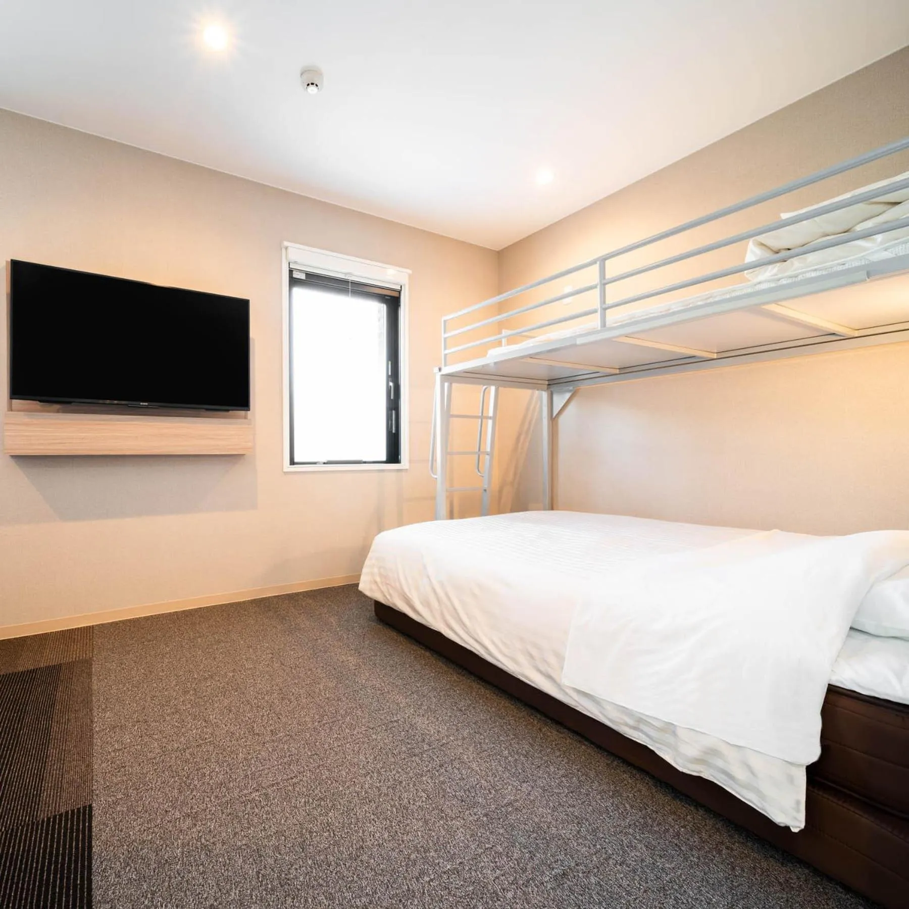 Bed in Super Hotel Nagano Iida Inter