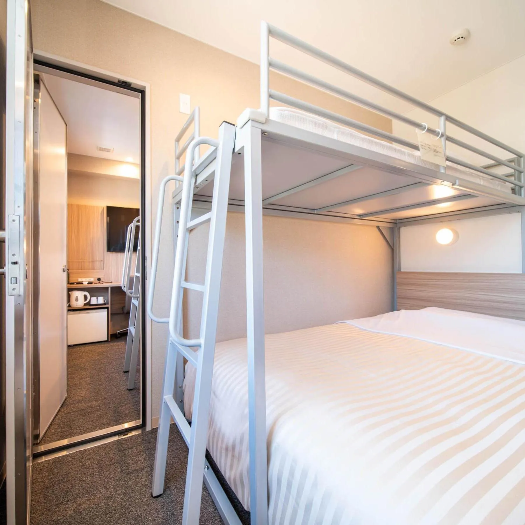 Bed in Super Hotel Nagano Iida Inter