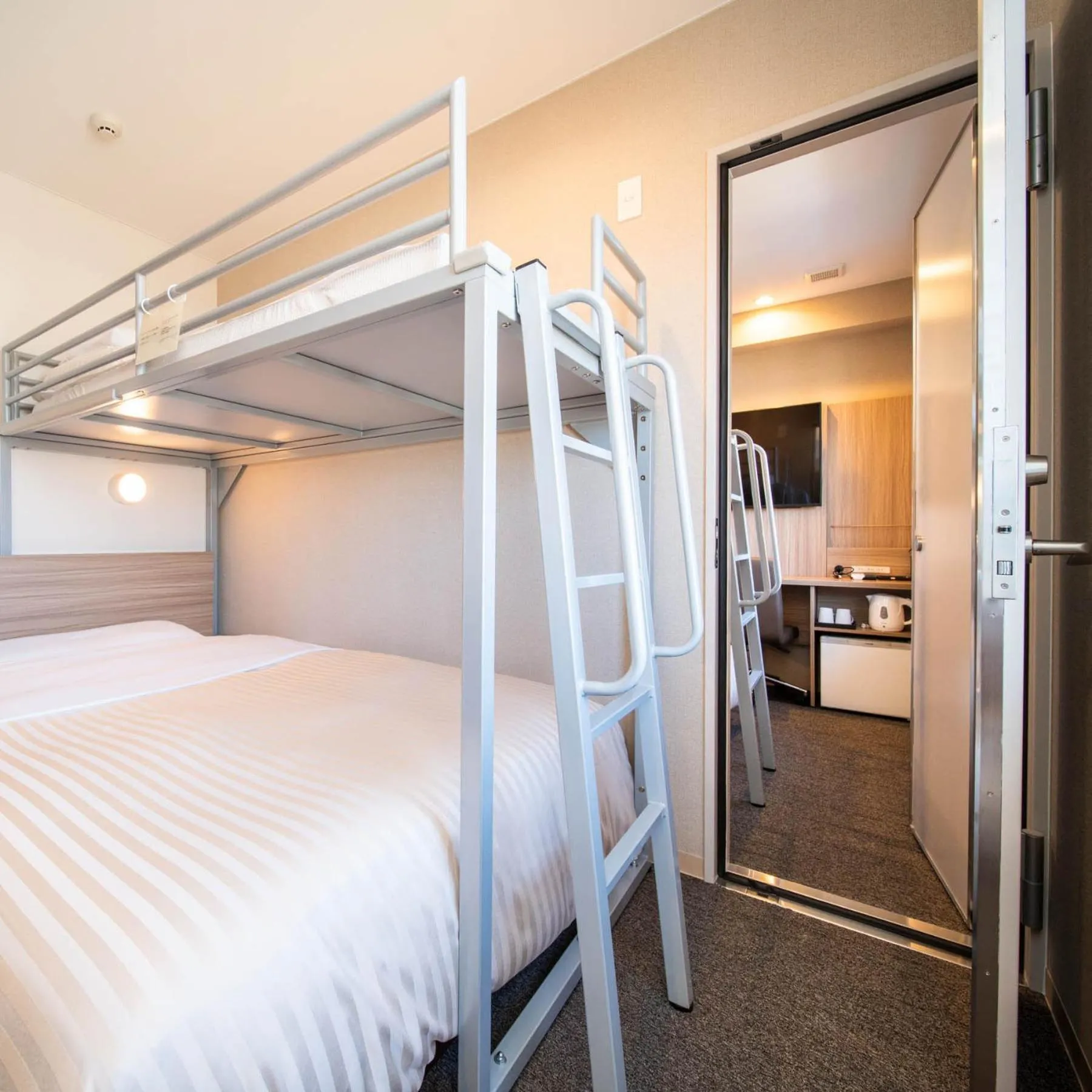 Bed in Super Hotel Nagano Iida Inter