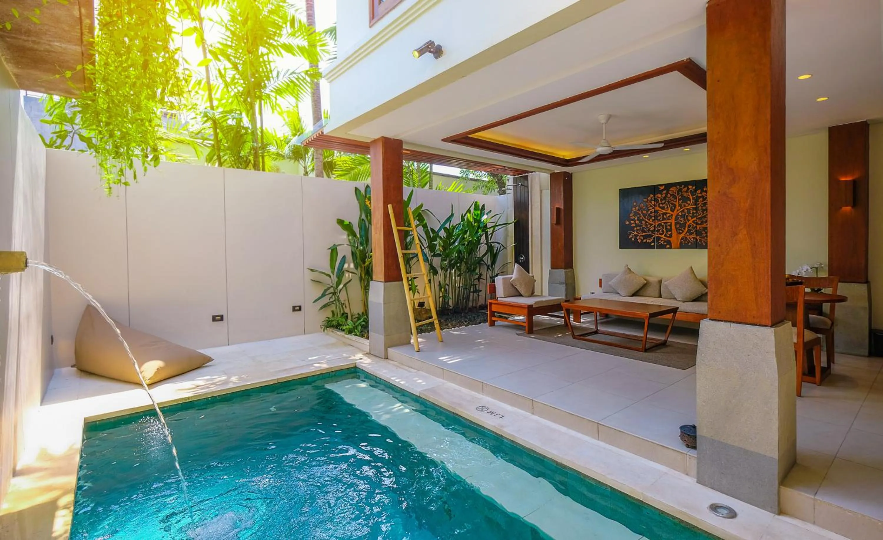 Pool view in tanadewa Villas Nusa Dua Bali by Cross Collection