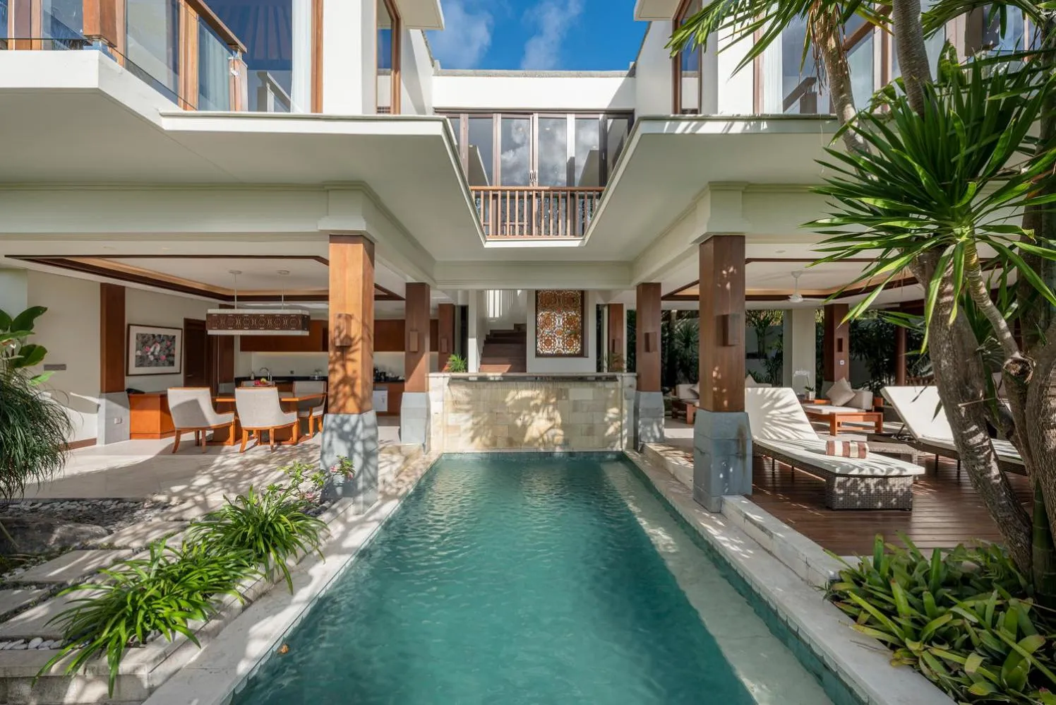 Swimming pool in tanadewa Villas Nusa Dua Bali by Cross Collection