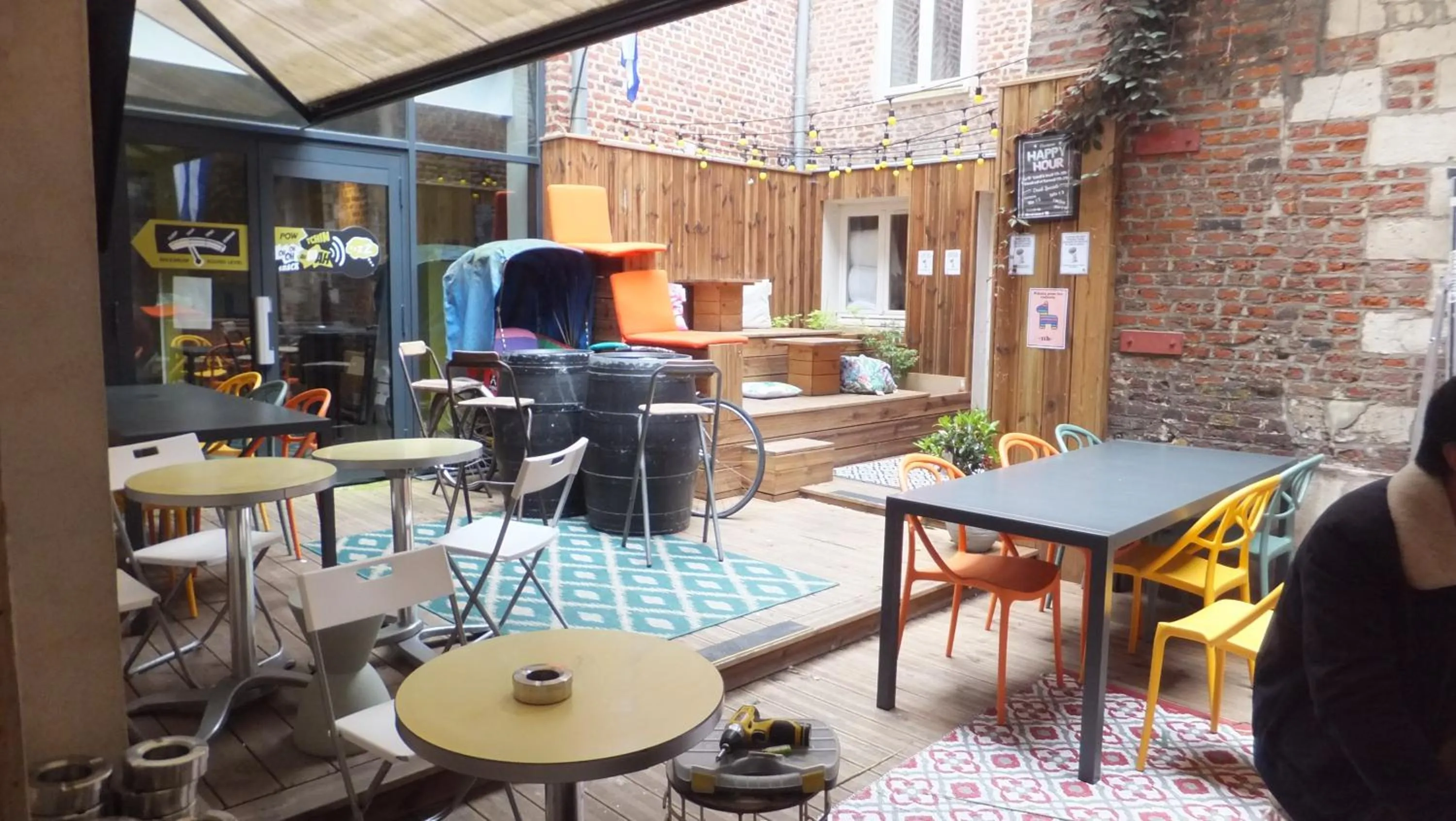 Patio in The People - Lille