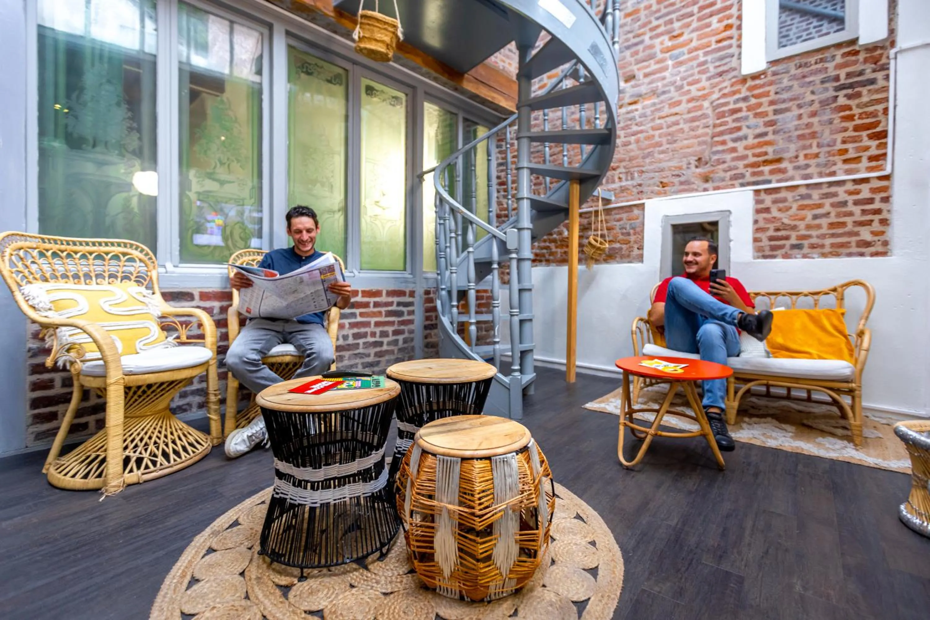 Patio in The People - Lille