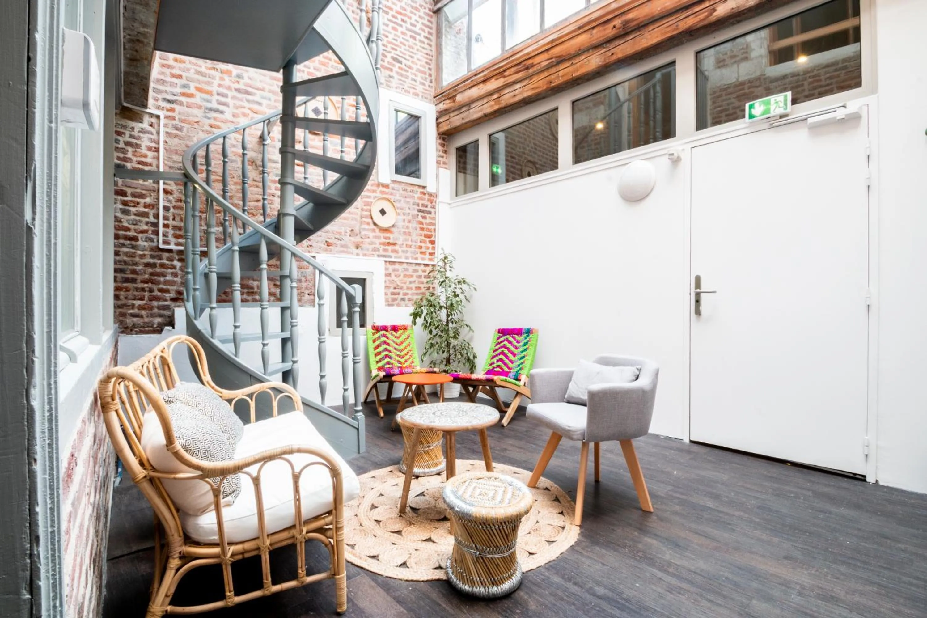 Patio in The People - Lille