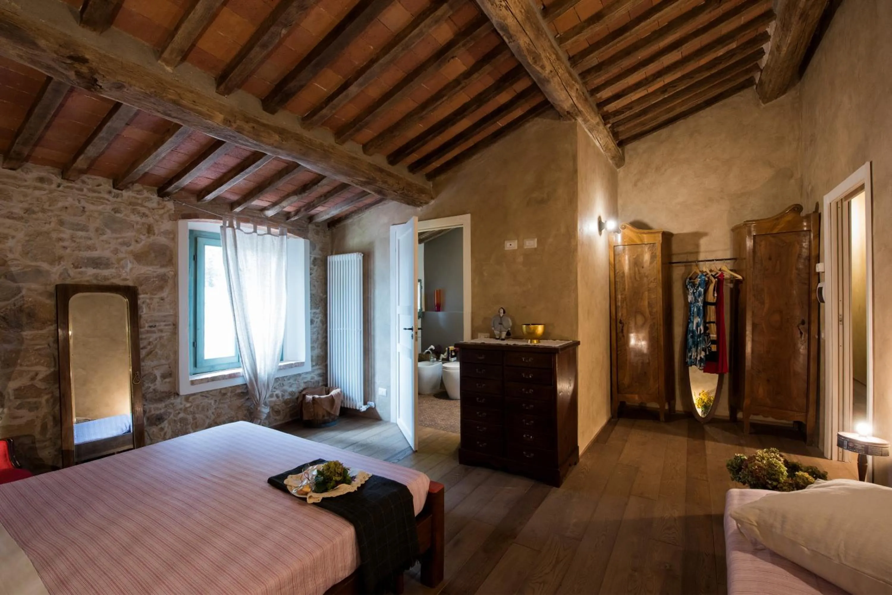 Bed in B&B Podere Camaiano