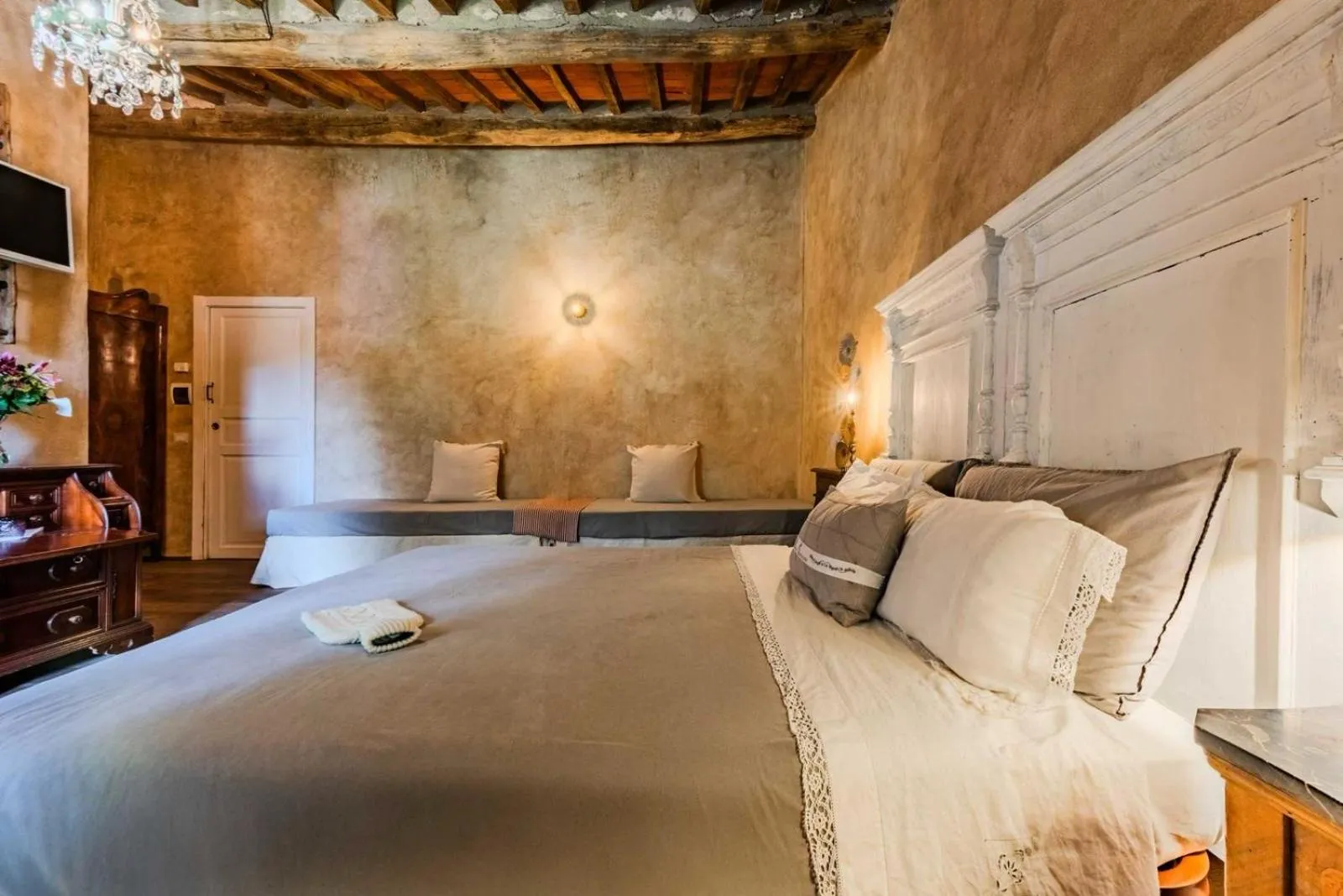 Bed in B&B Podere Camaiano
