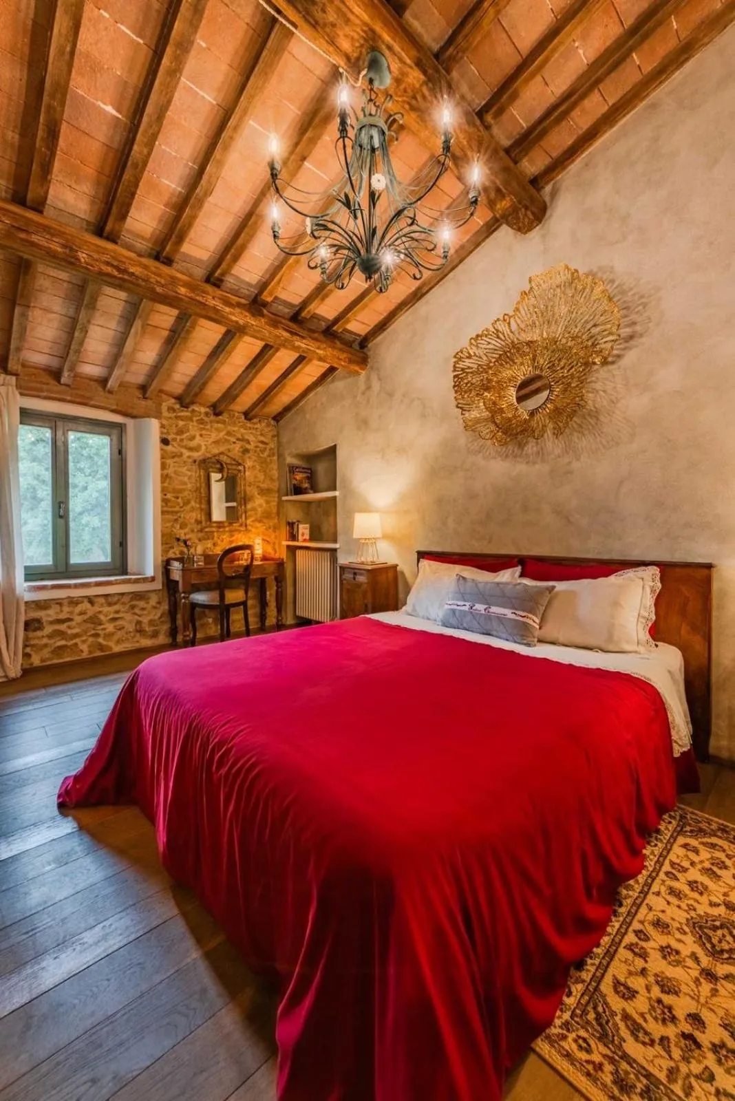 Bed in B&B Podere Camaiano