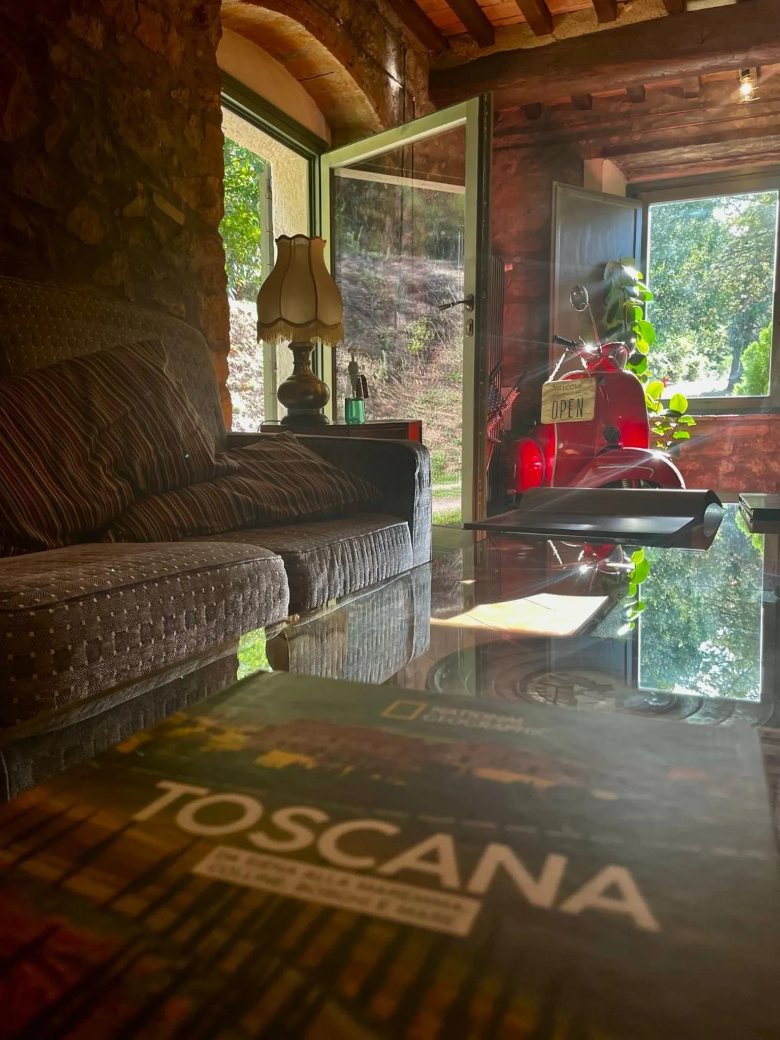 Lobby or reception in B&B Podere Camaiano