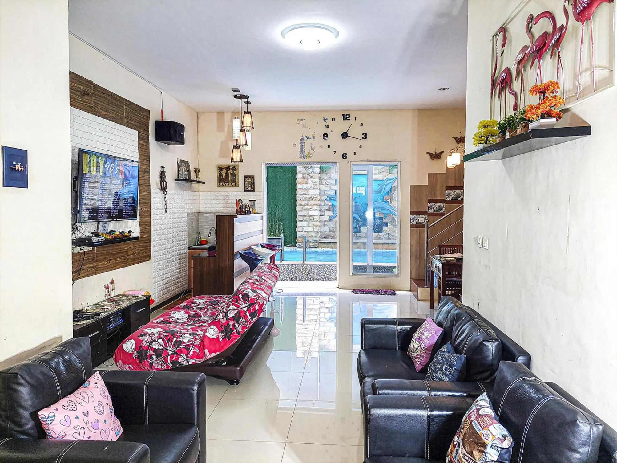 Living room in Rumah Kartika Batu