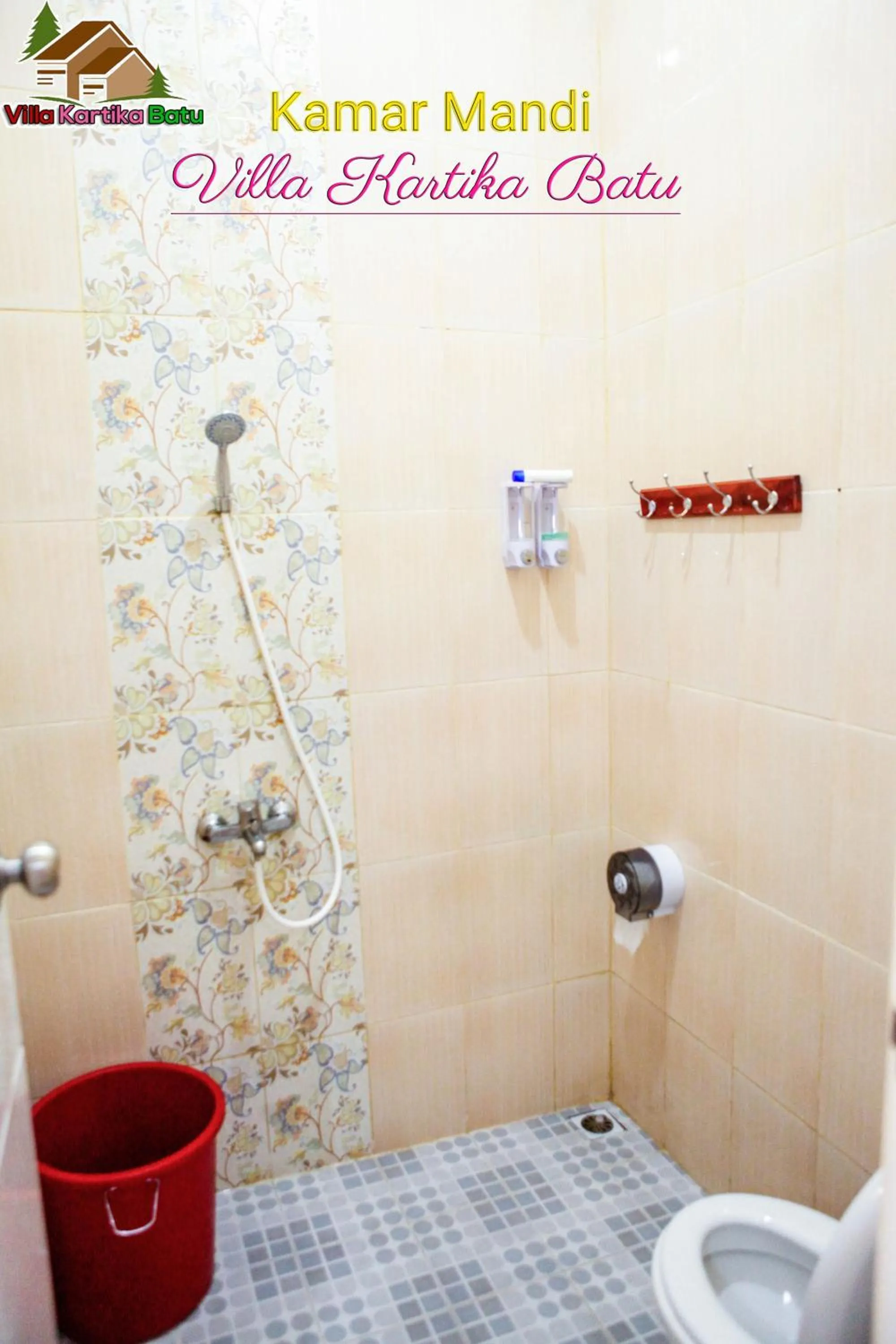 Shower in Rumah Kartika Batu