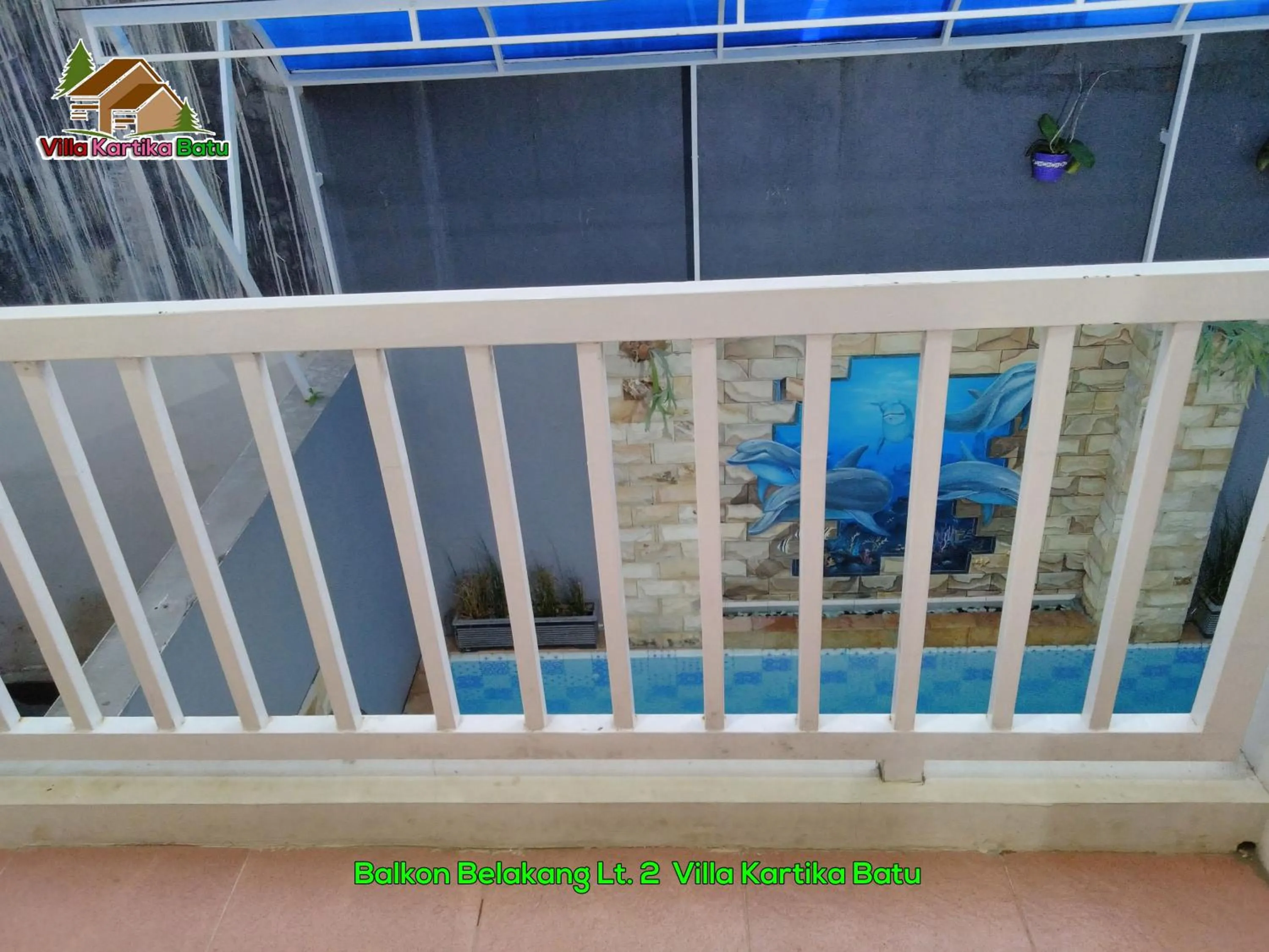 Balcony/Terrace in Rumah Kartika Batu