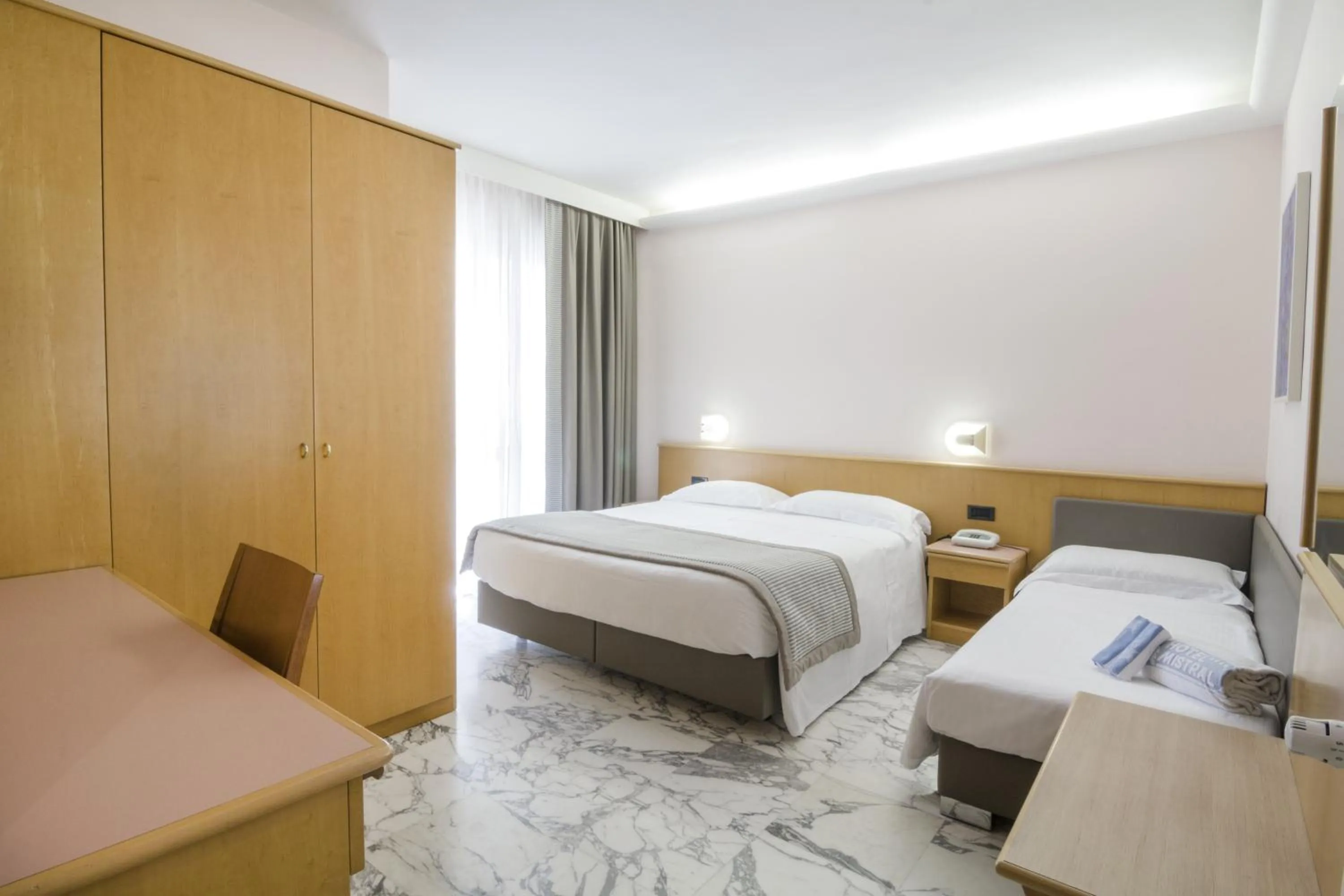 Photo of the whole room, Bed in Hotel Mistral