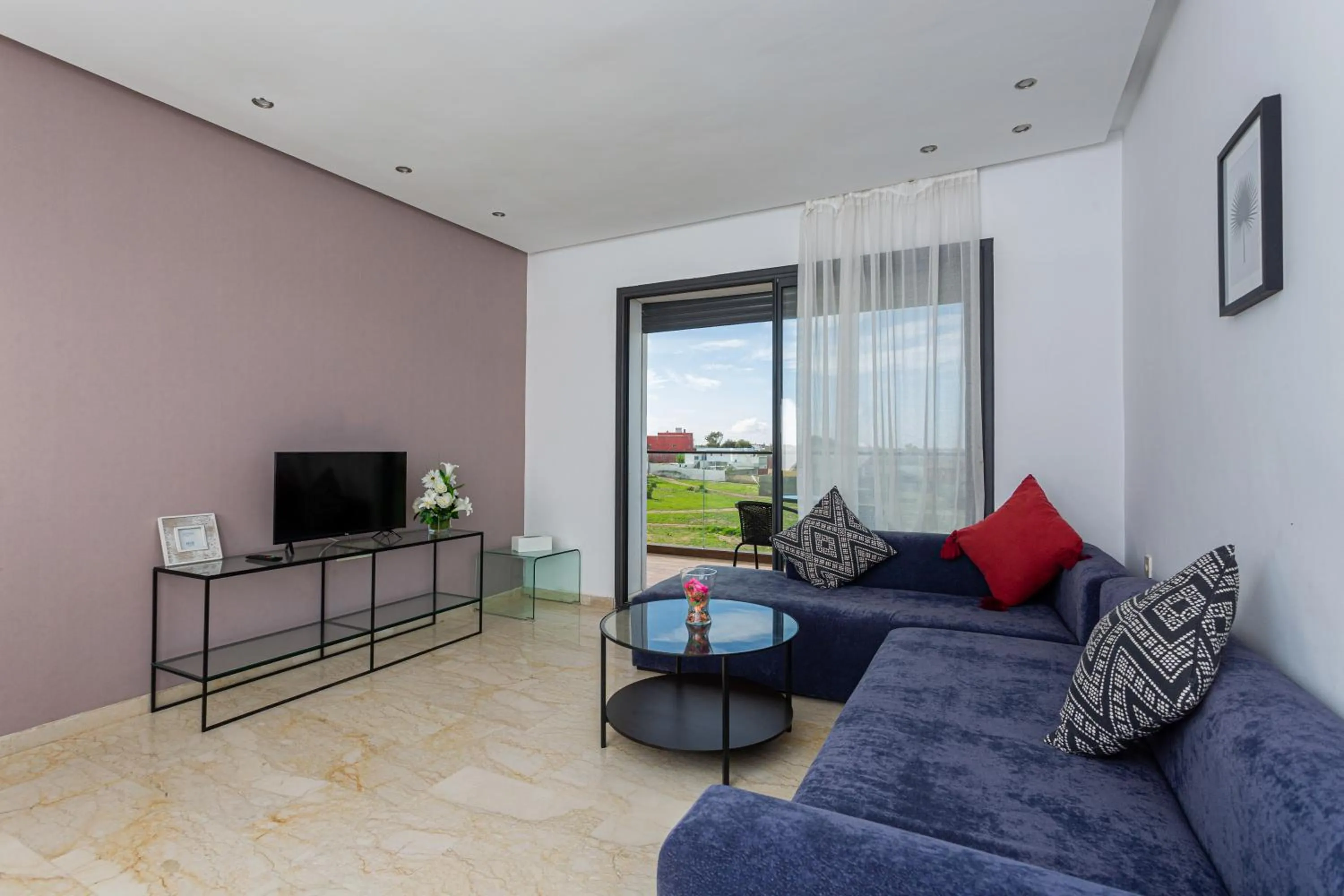 Apartment with Balcony in Garden Bay Appart'Hôtel