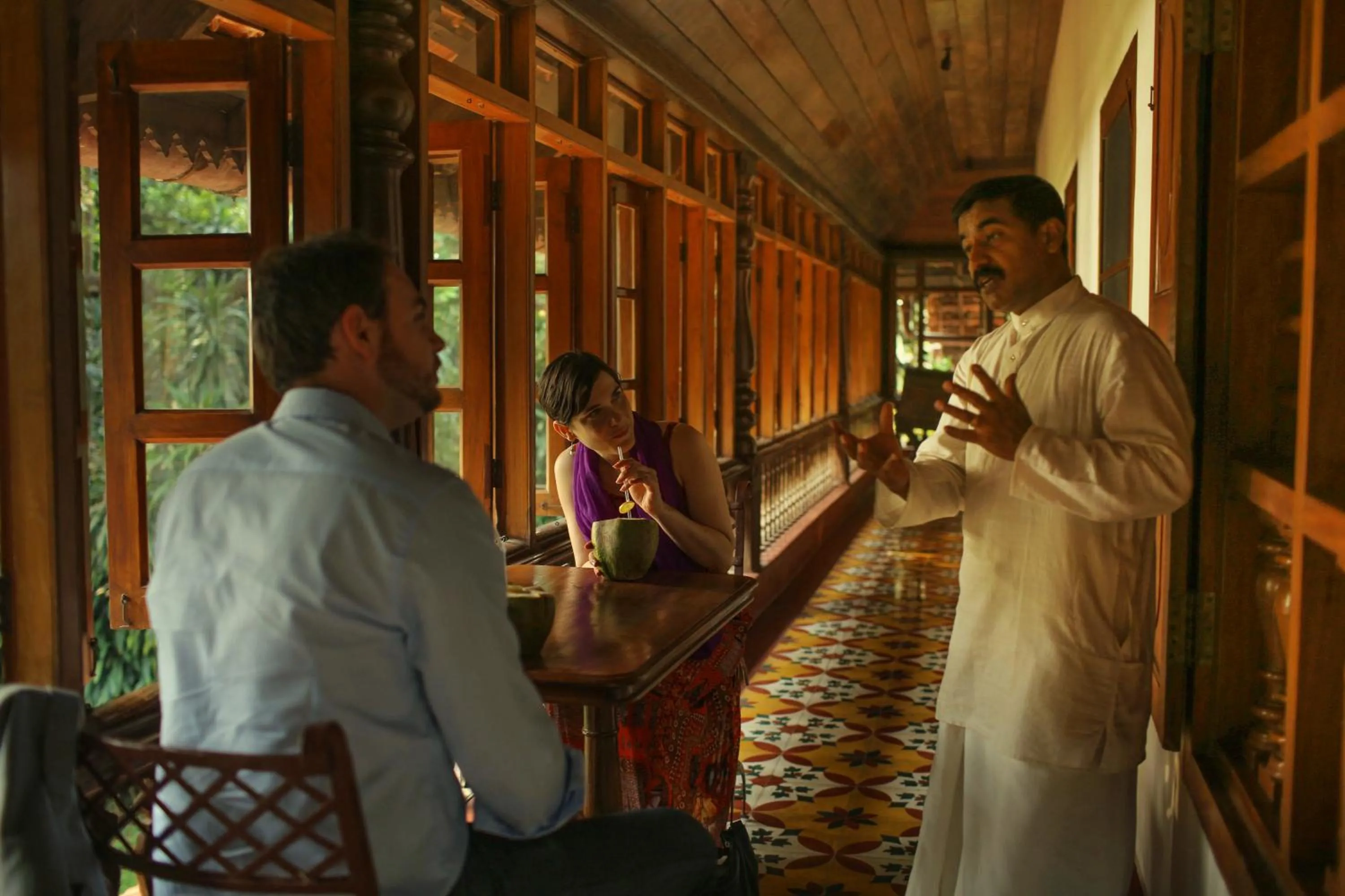 Staff in Chittoor Kottaram Royal Mansion - A CGH Earth SAHA Experience