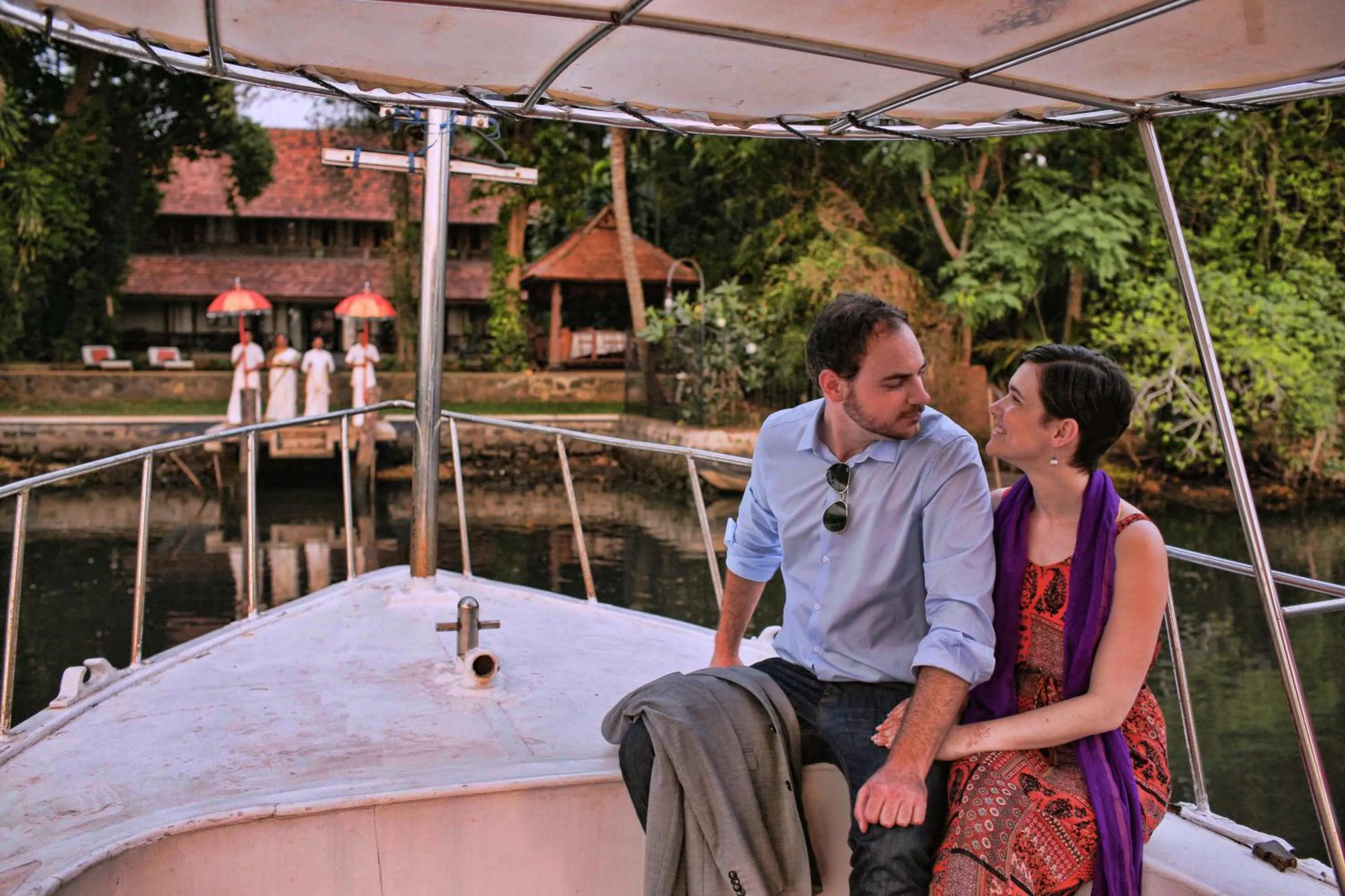 Guests in Chittoor Kottaram Royal Mansion - A CGH Earth SAHA Experience