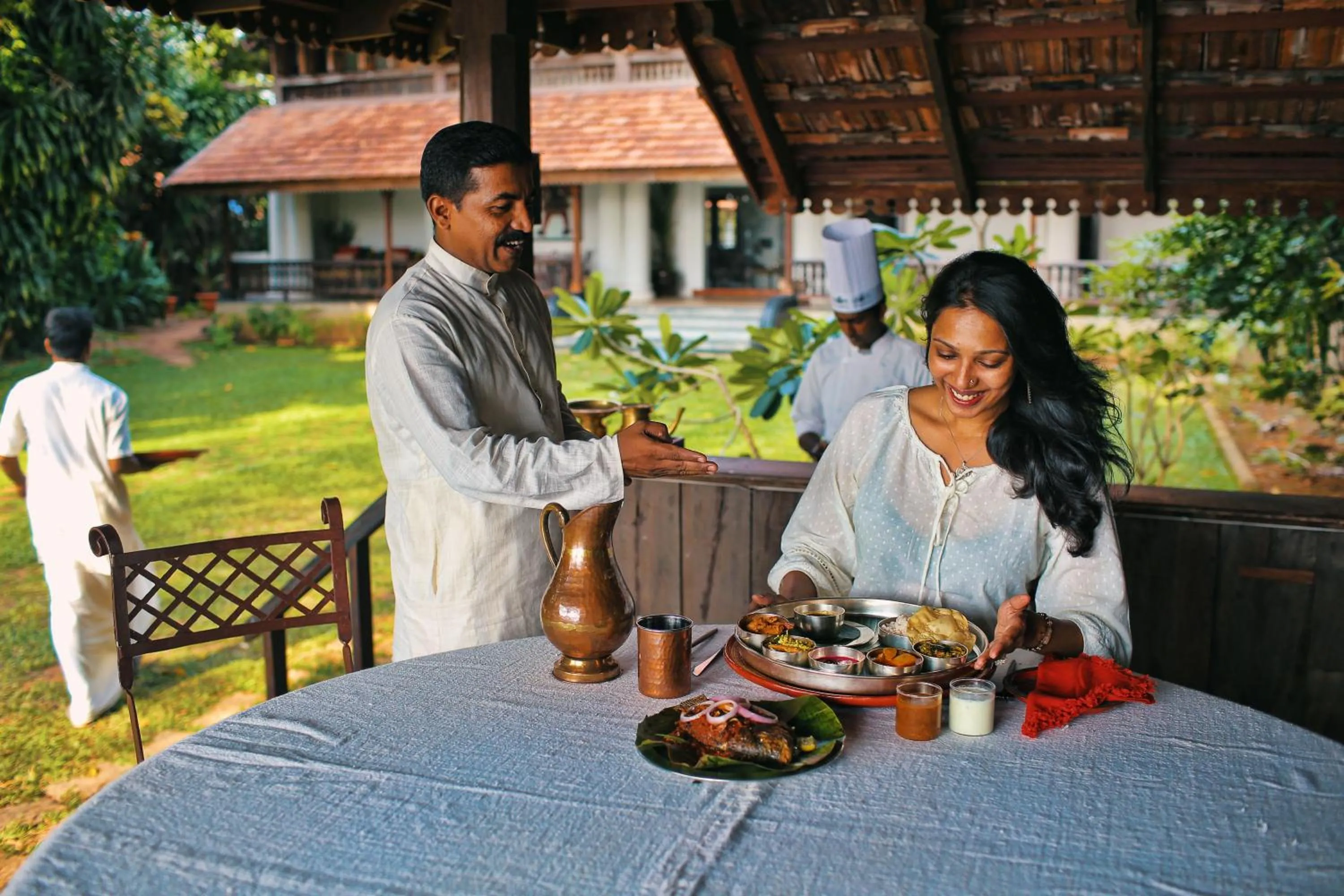 Food and drinks in Chittoor Kottaram Royal Mansion - A CGH Earth SAHA Experience