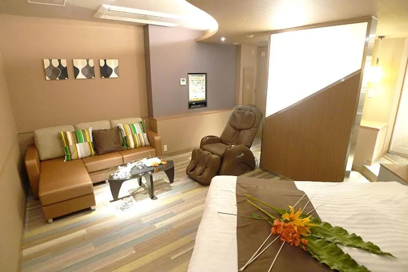 Bed in Hotel GOLF Nirasaki (Adult Only)