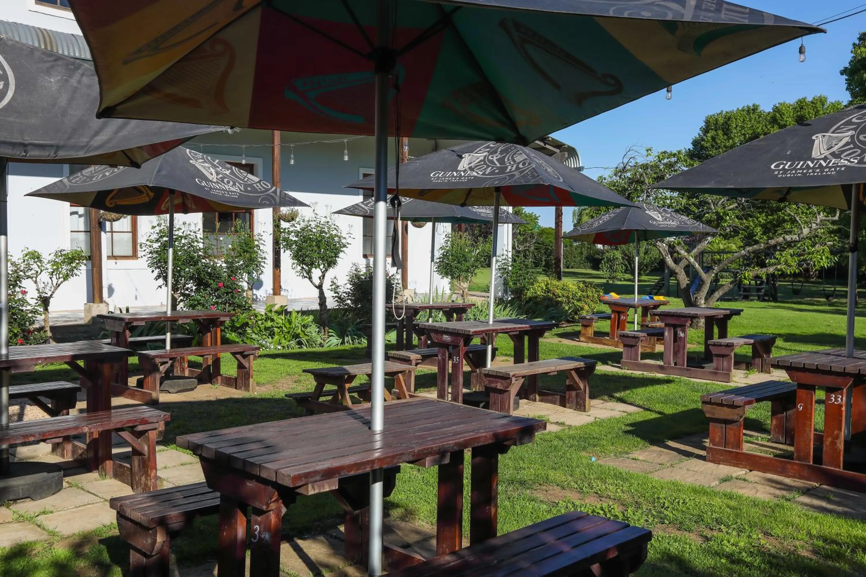 Patio in The Nottingham Road Hotel
