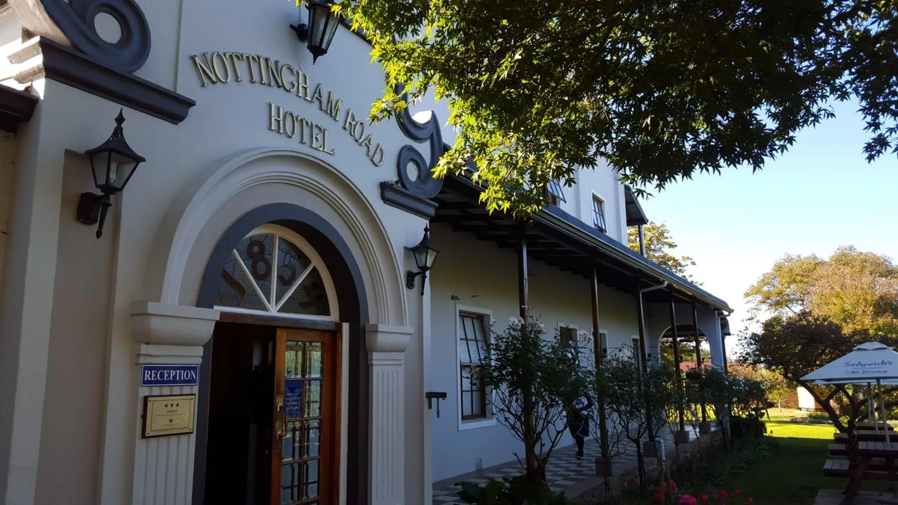 Property building in The Nottingham Road Hotel Property building in The Nottingham Road Hotel