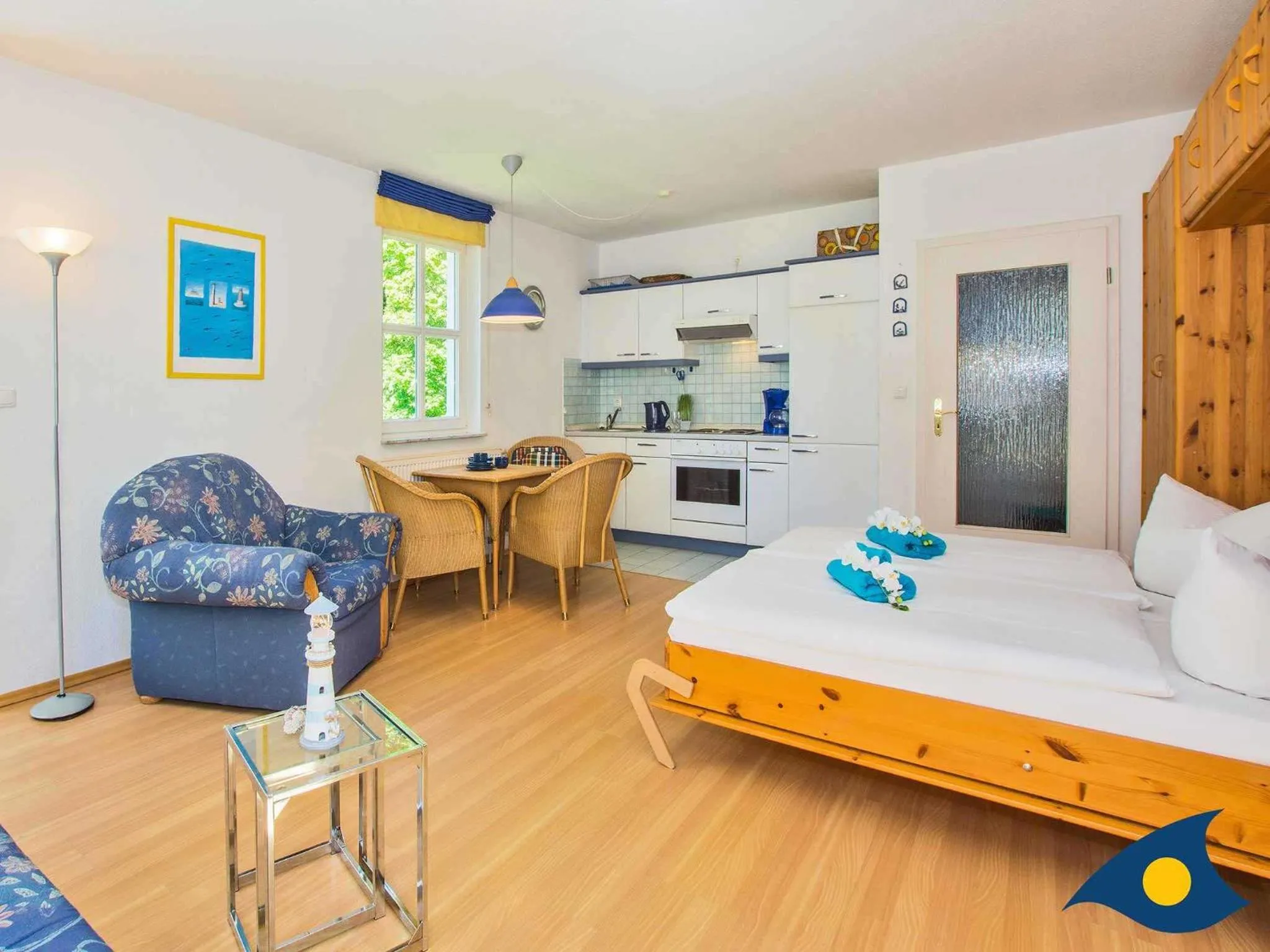 Bed in Villa Margot Whg 31