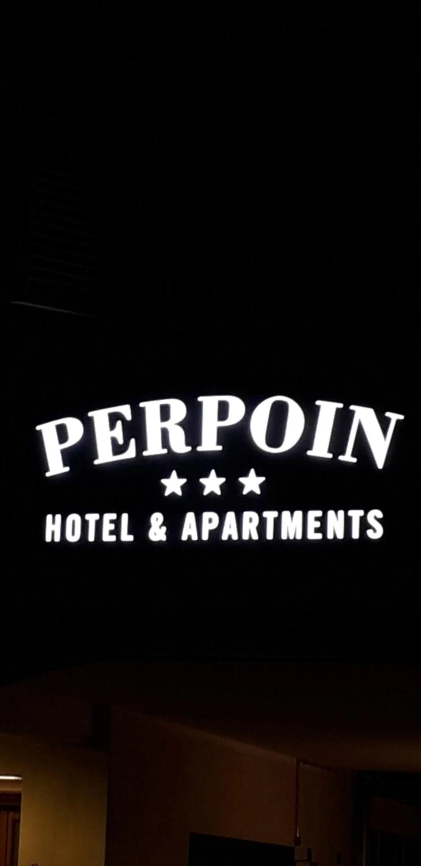 Logo/Certificate/Sign in Hotel & Apartments " Perpoin "