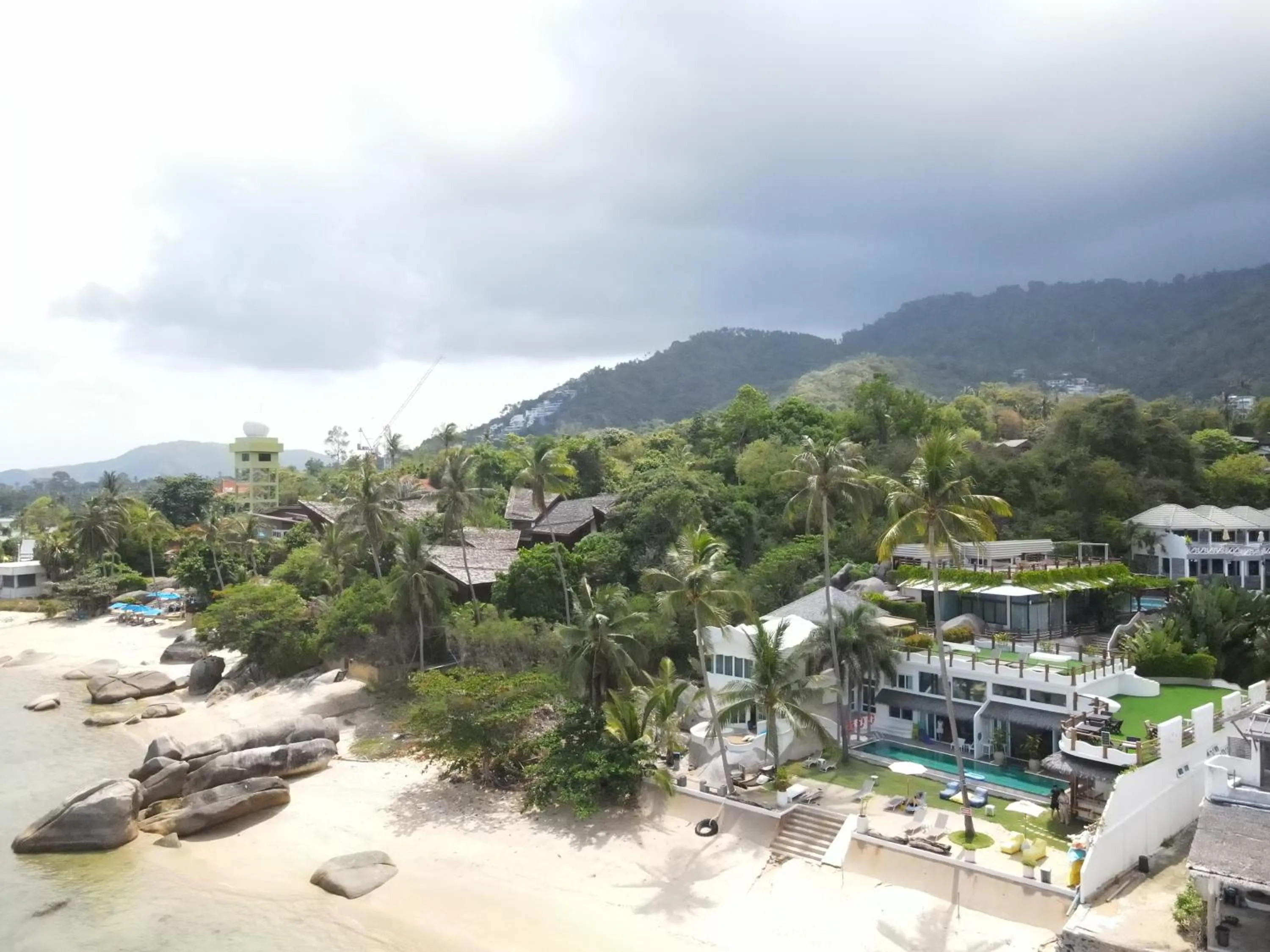 Property building in The Rock Samui Beach Resort