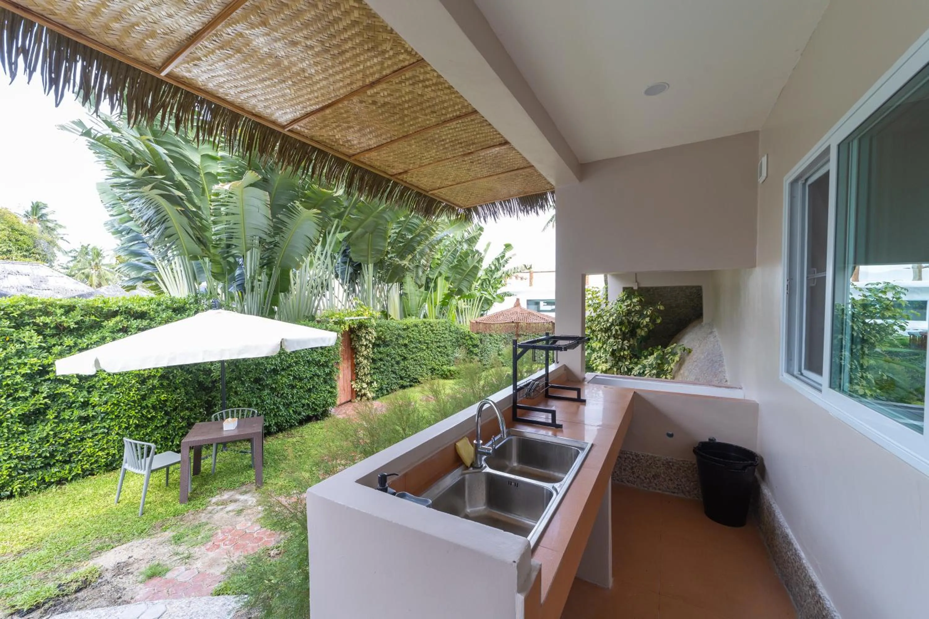 Garden in The Rock Samui Beach Resort