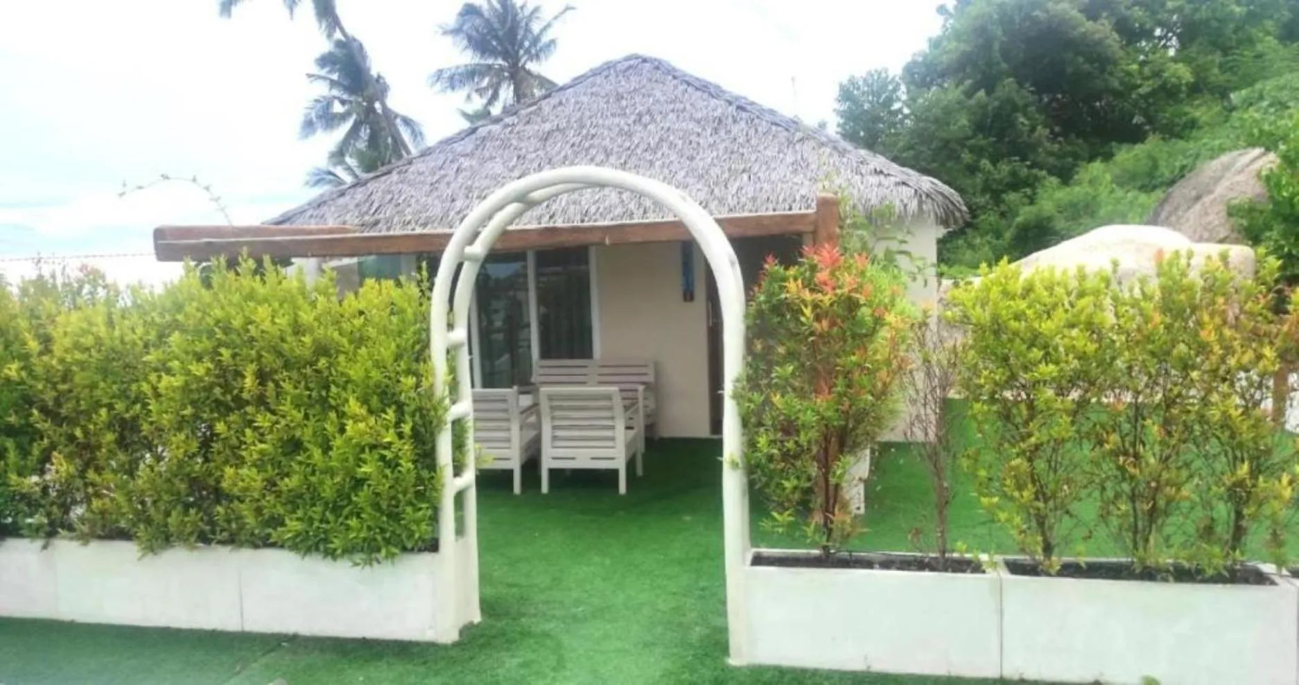 Facade/entrance in The Rock Samui Beach Resort