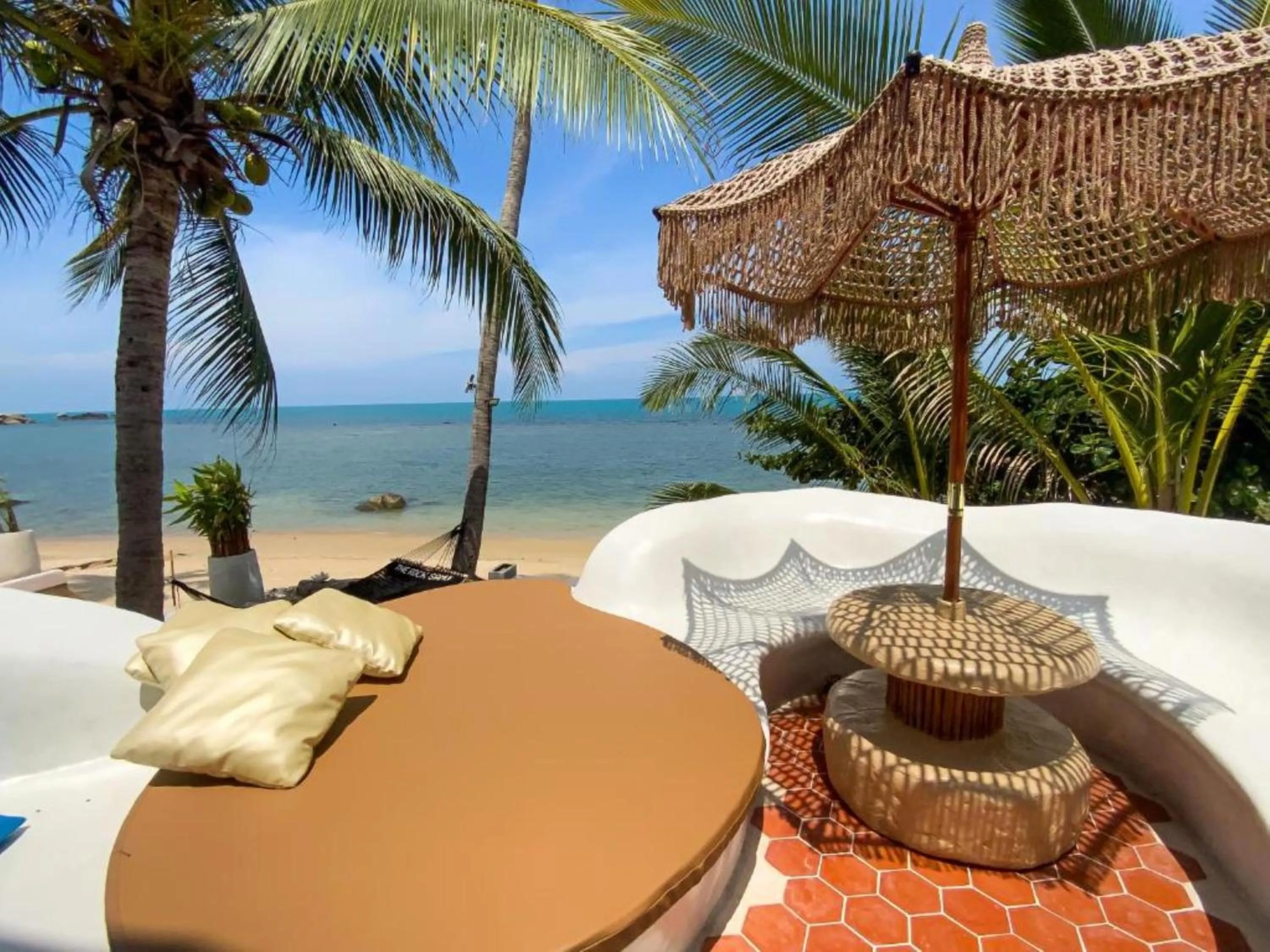 Seating area in The Rock Samui Beach Resort