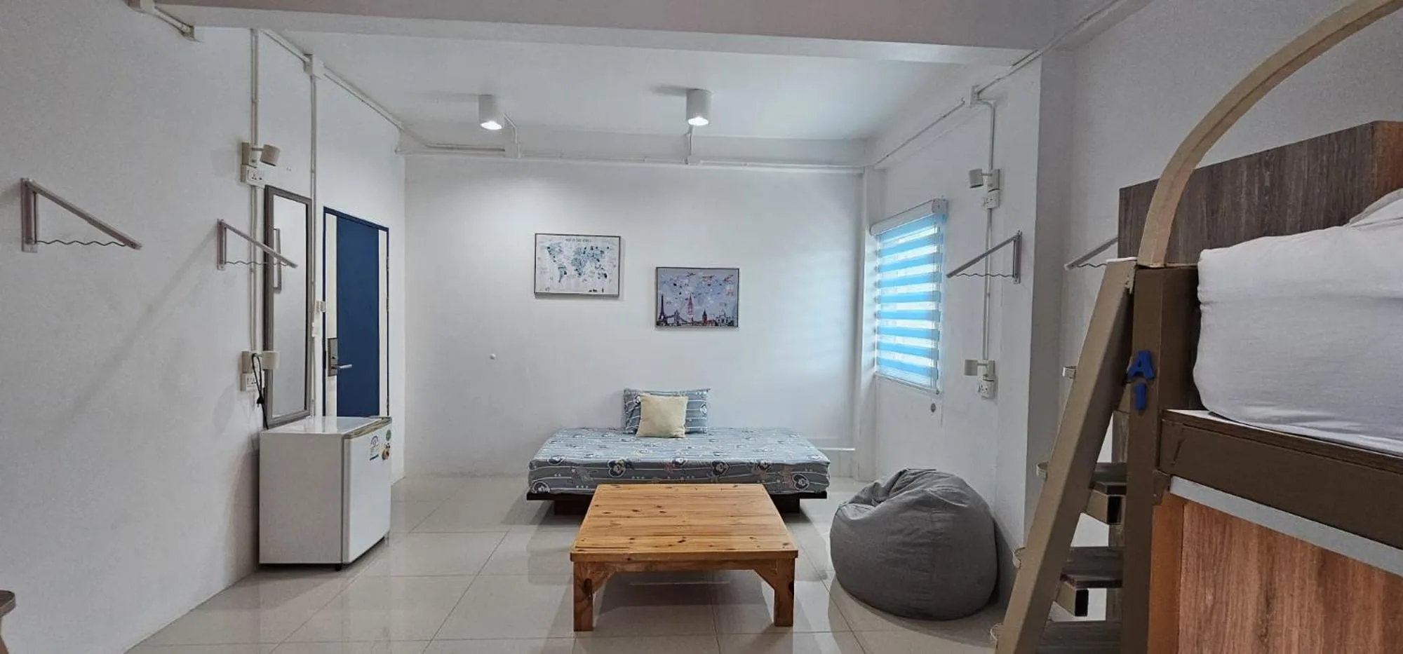 Seating area, Bed in The Rock Samui Beach Resort