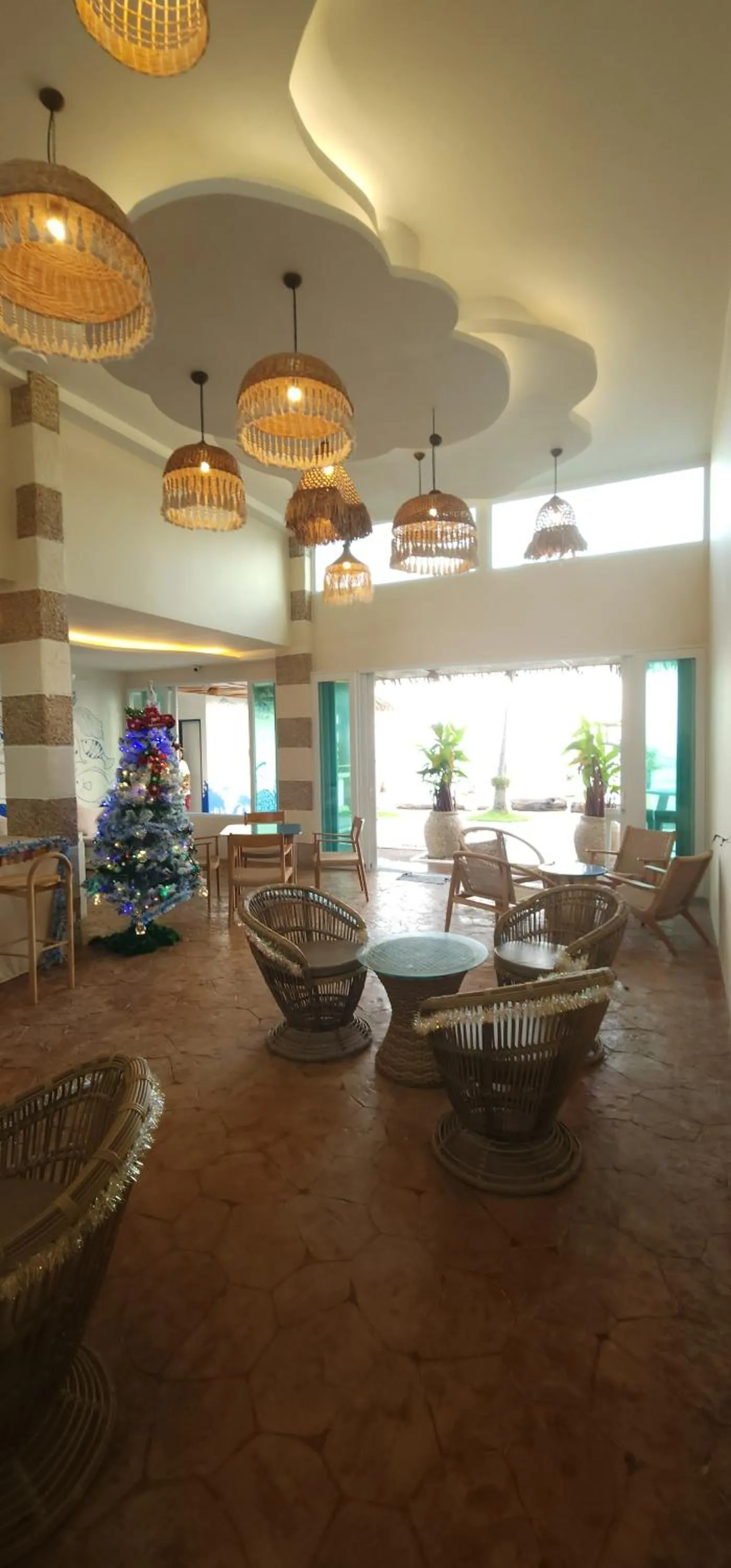 Lounge or bar in The Rock Samui Beach Resort