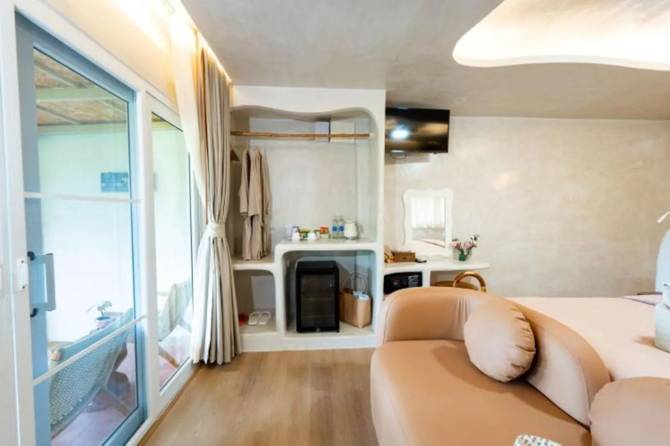 Photo of the whole room, Bed in The Rock Samui Beach Resort