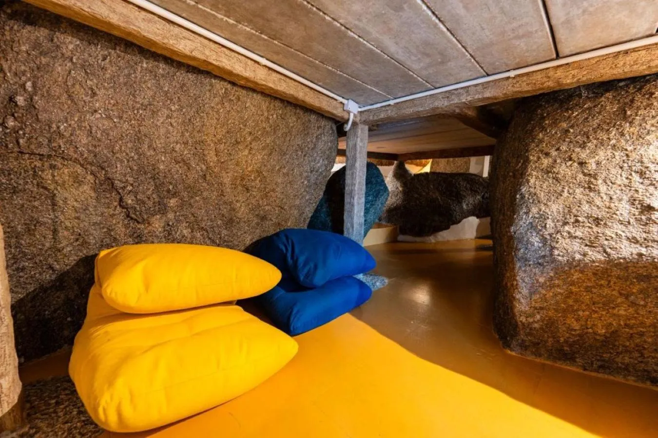Seating area, Bed in The Rock Samui Beach Resort
