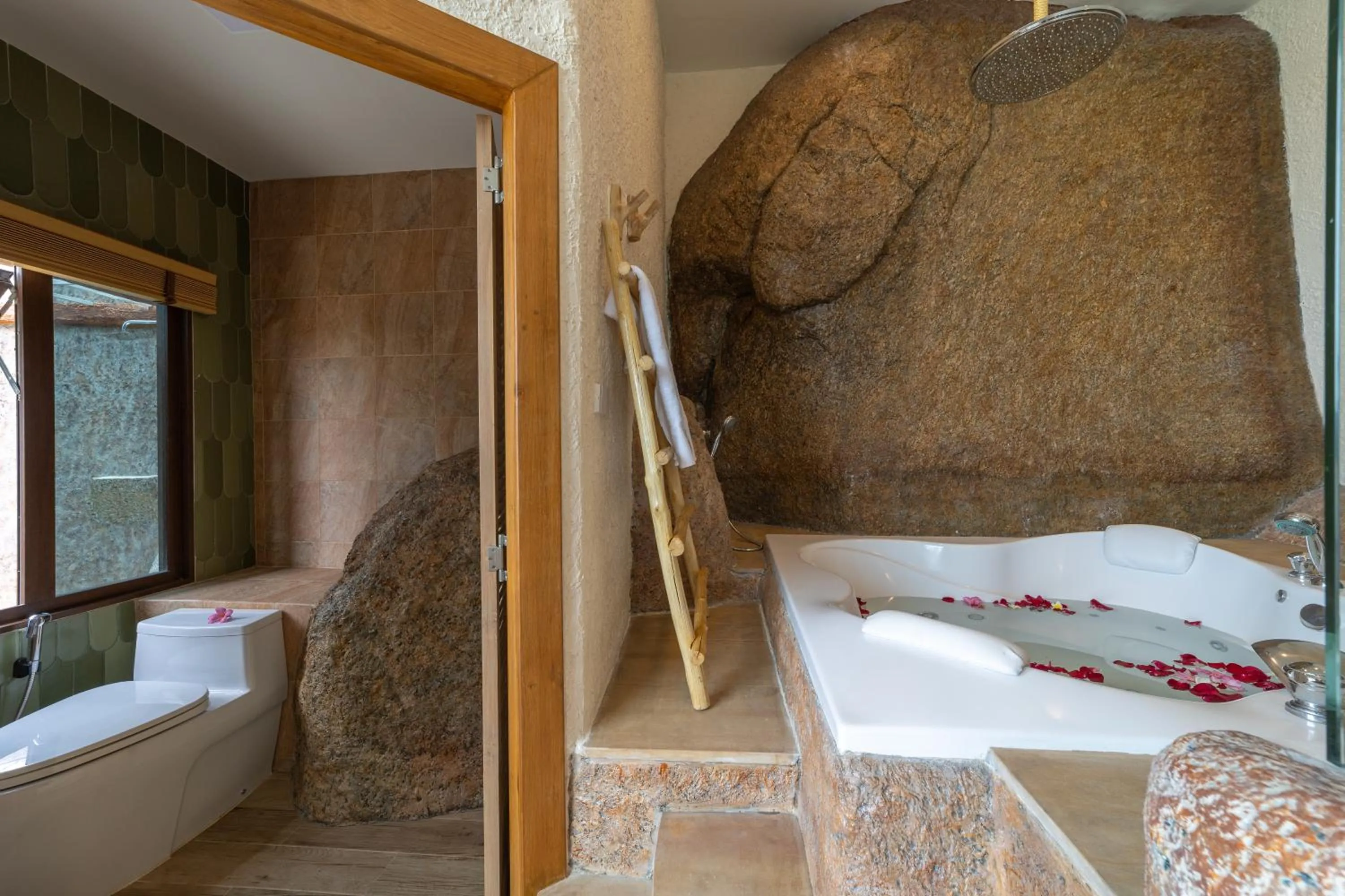 Toilet, Bed in The Rock Samui Beach Resort