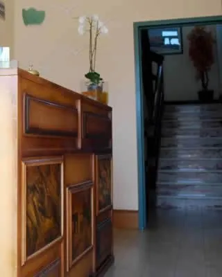 Decorative detail in Albergo Smeraldo