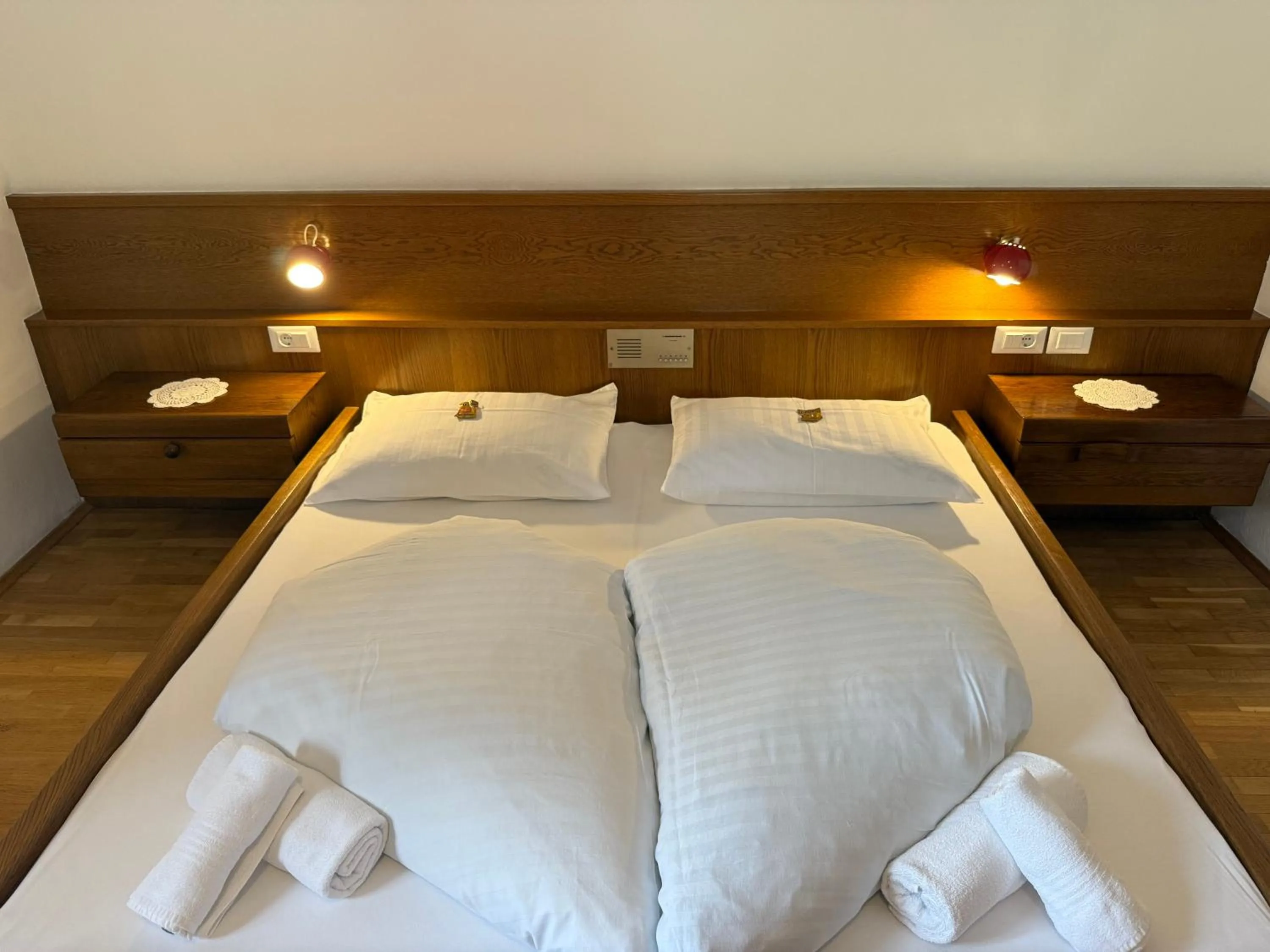 Bed in Gasthof Goldenes Lamm