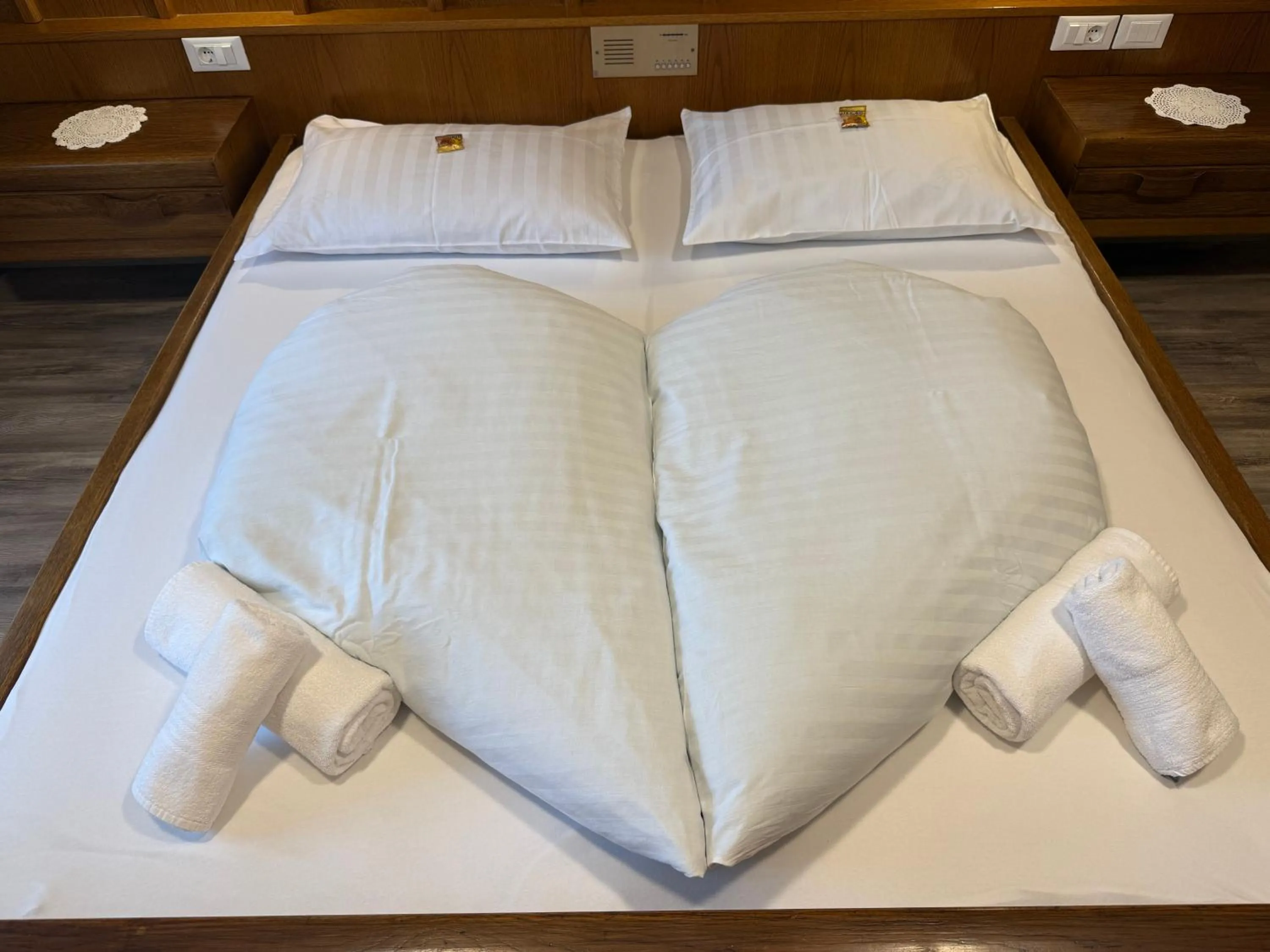 Bed in Gasthof Goldenes Lamm