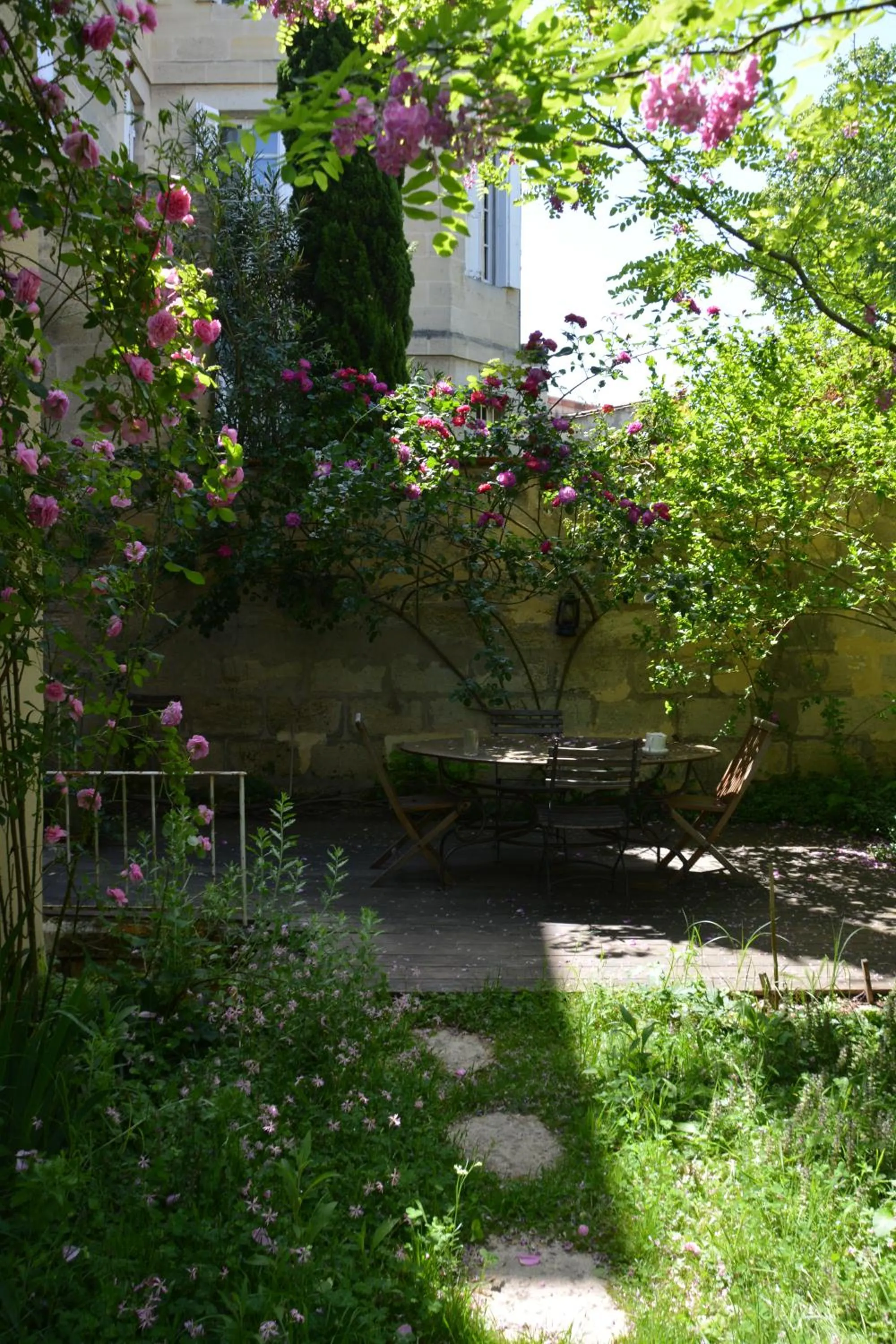 Garden in la maison