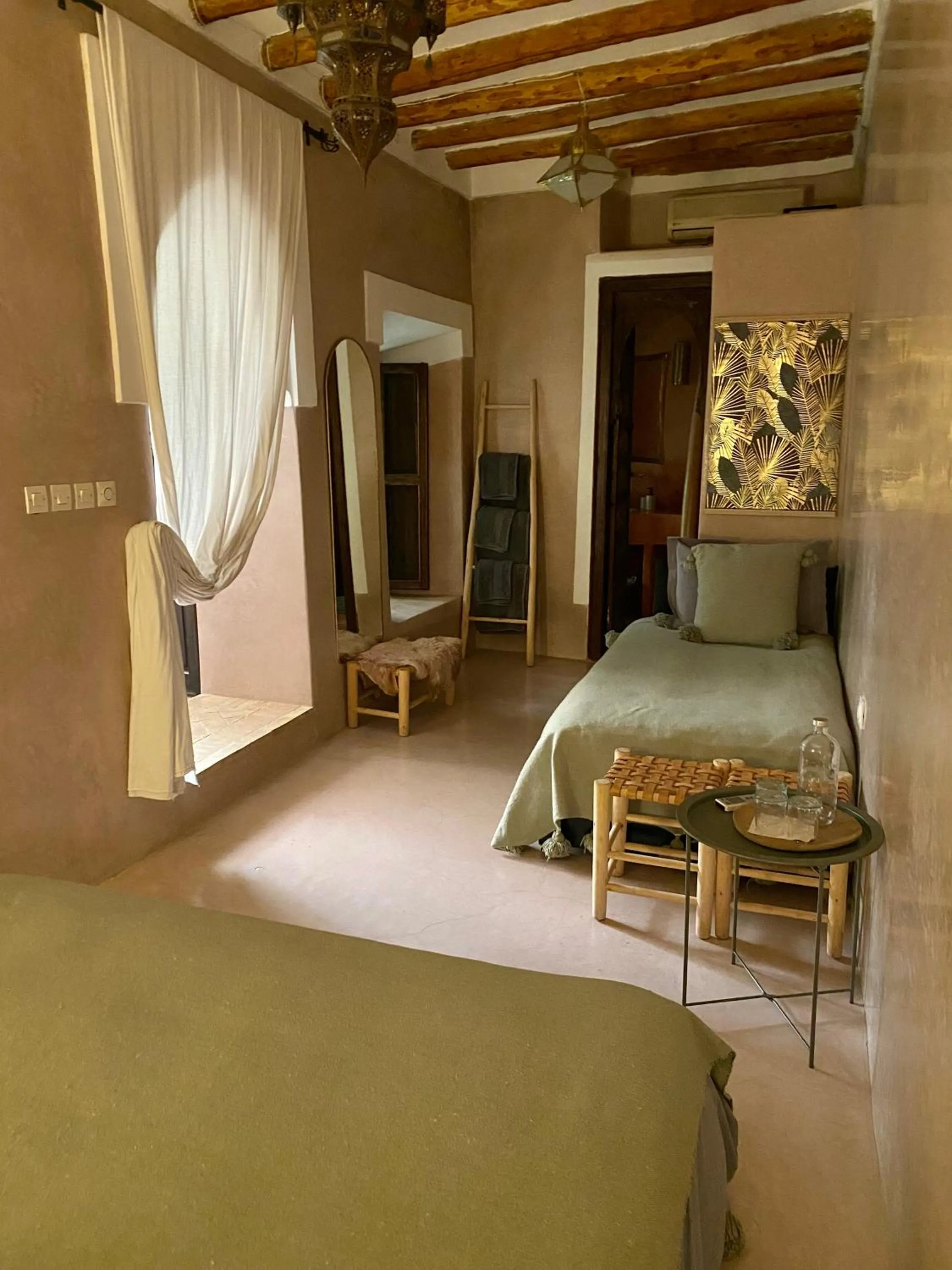 Bed in Riad Wabisabi