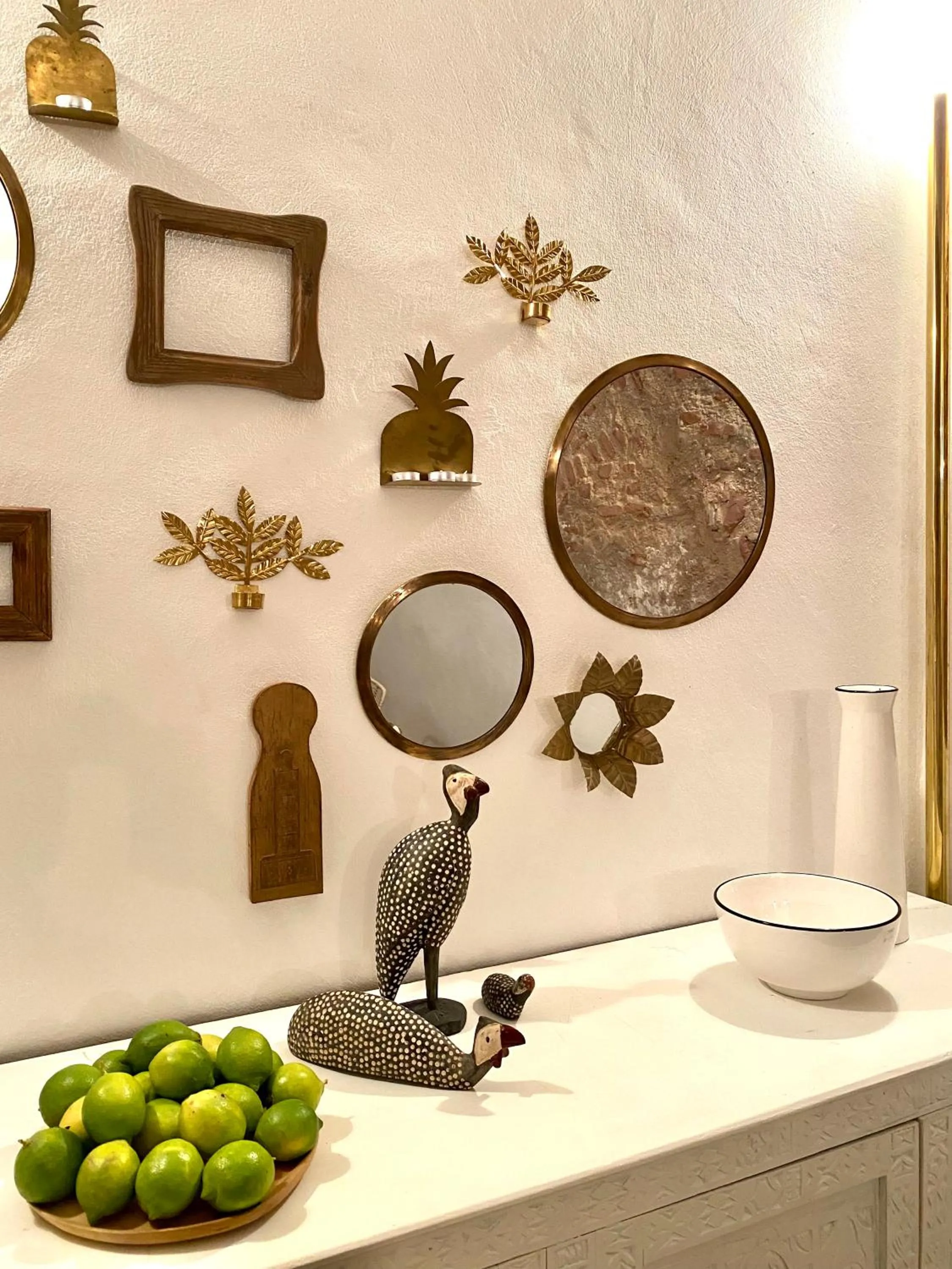 Decorative detail in Riad Wabisabi